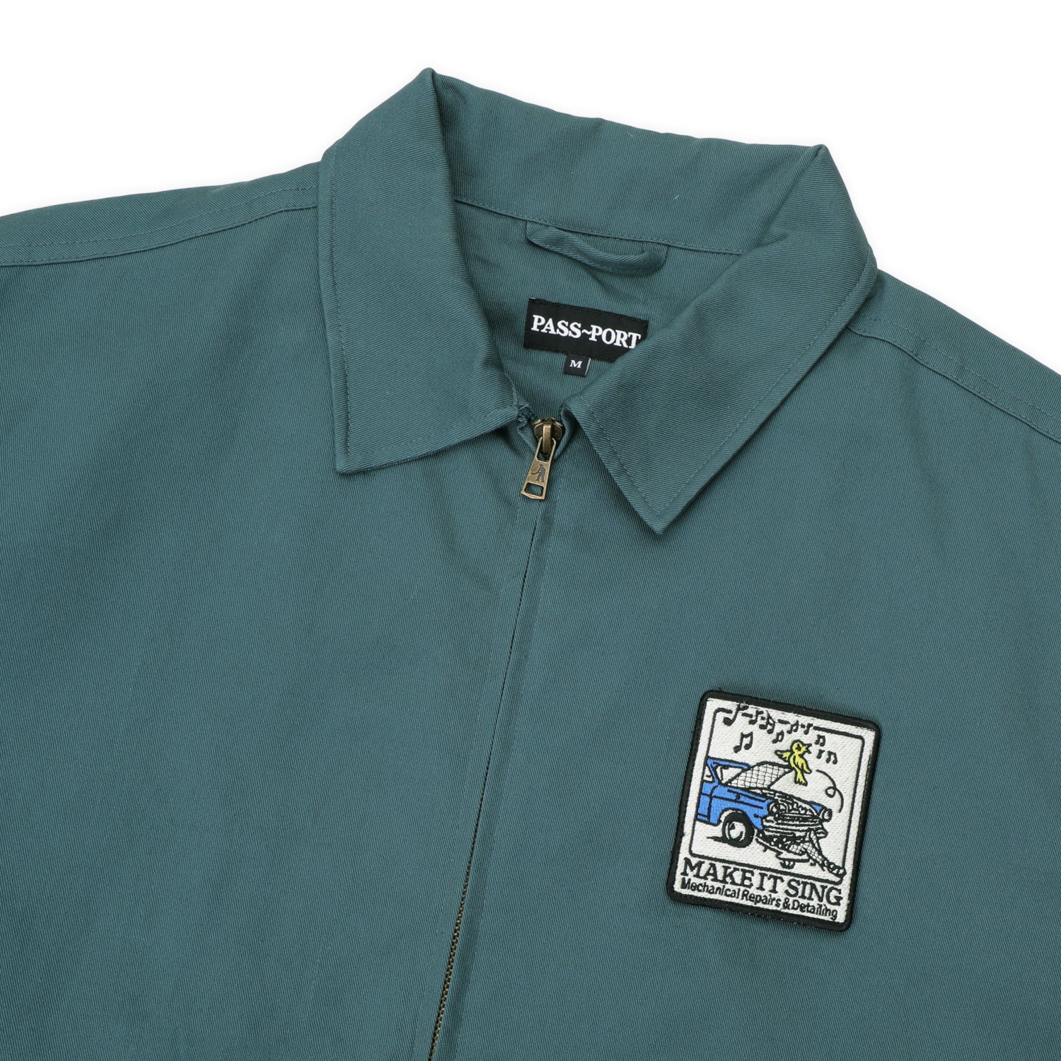 Pass~Port Make It Sing Workers Jacket - Lincoln Green - Image 4