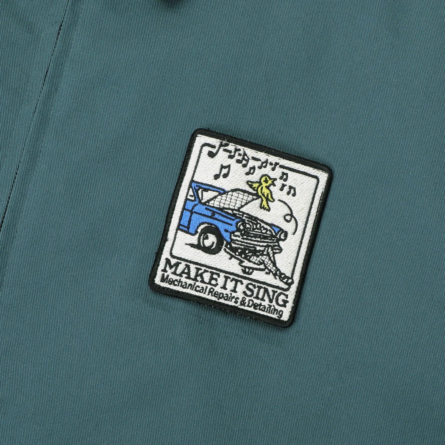 Pass~Port Make It Sing Workers Jacket - Lincoln Green - Image 5