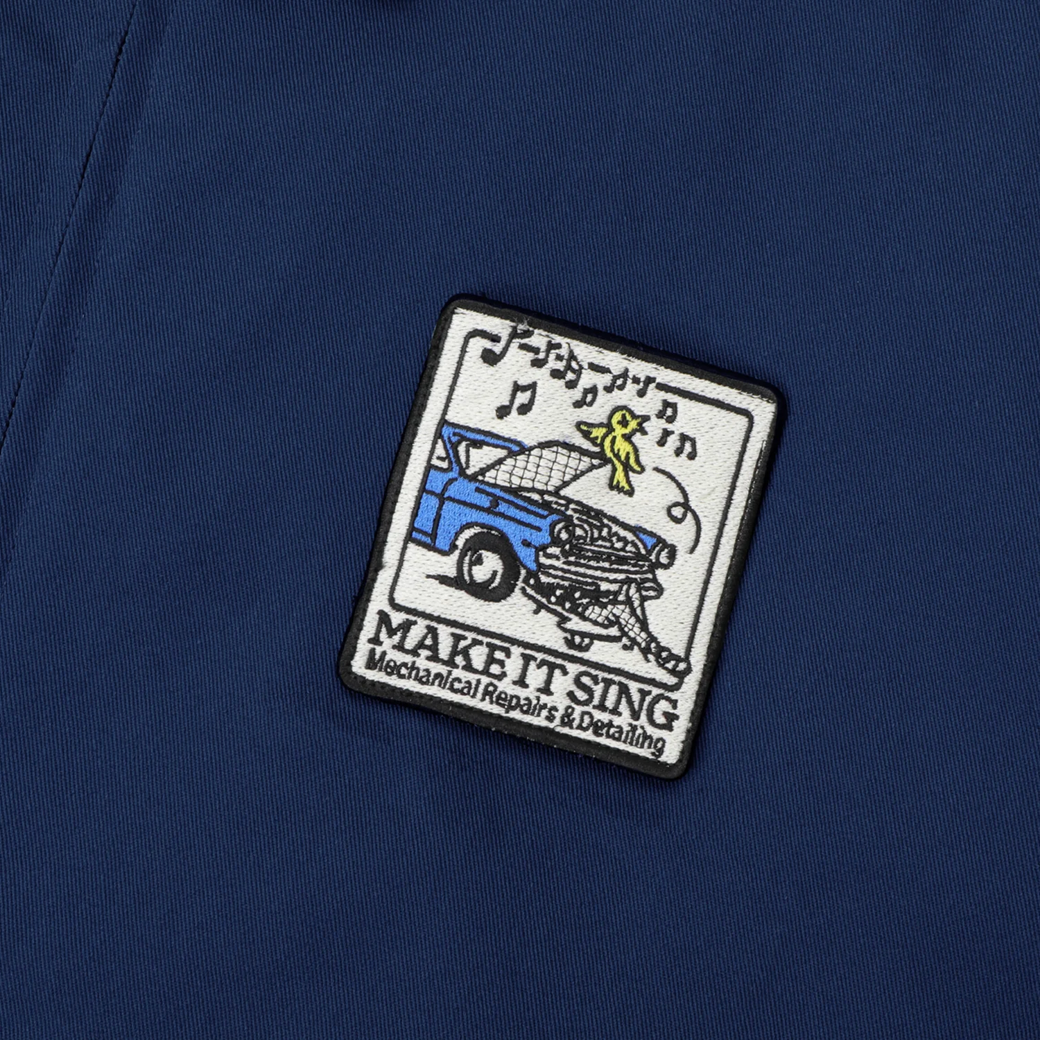 Pass~Port Make It Sing Workers Jacket - Navy - Image 4