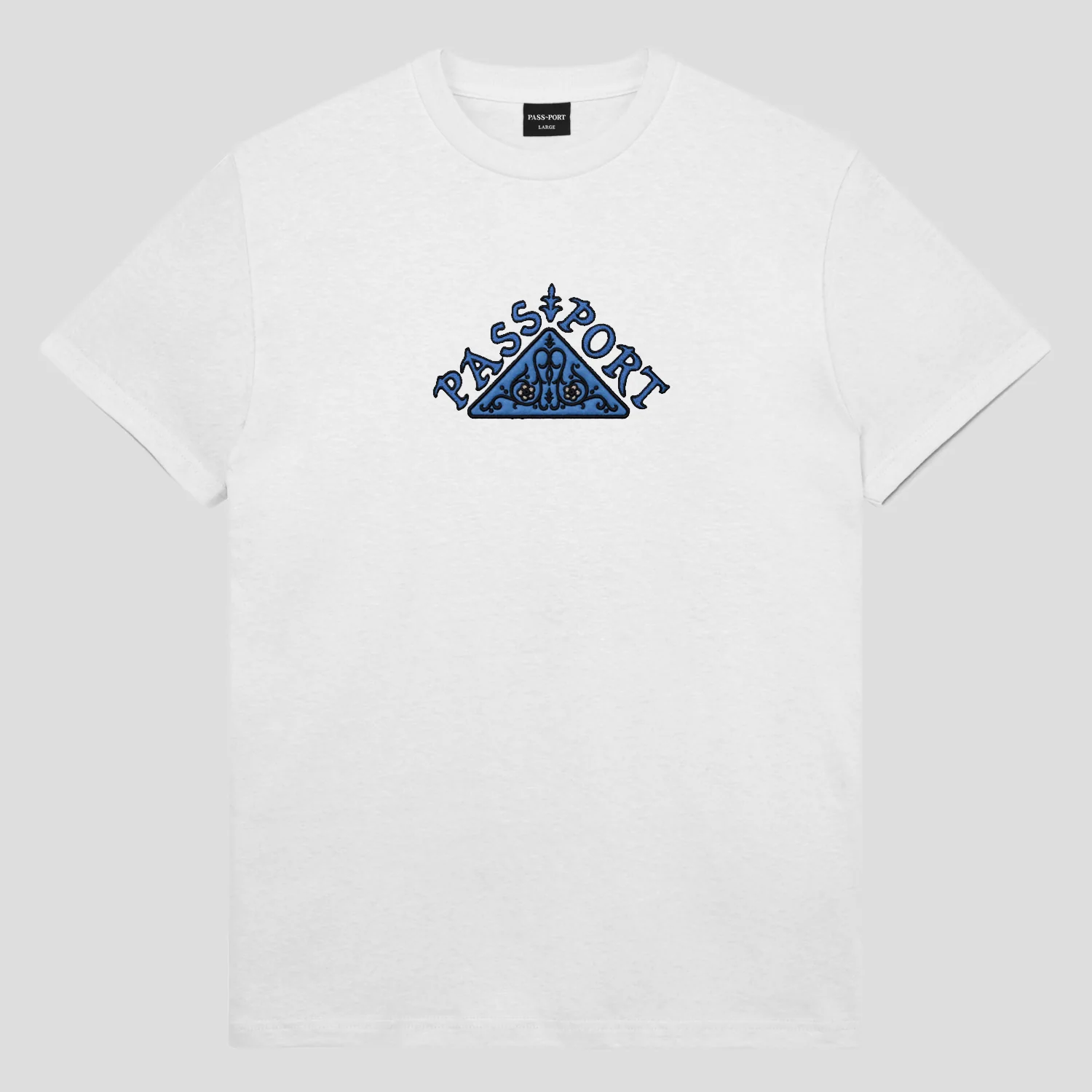 Pass~Port Manuscript Tee - White