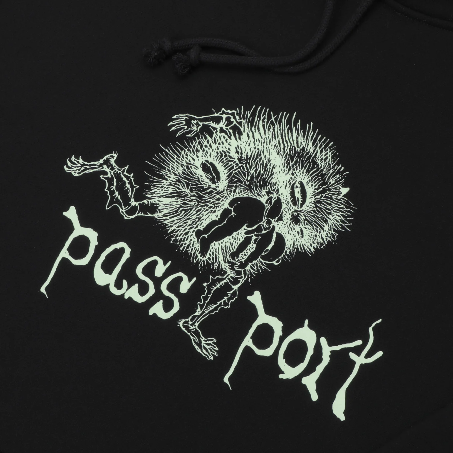 Pass~Port & May Gibbs Banksia Hoodie - Black - Image 2