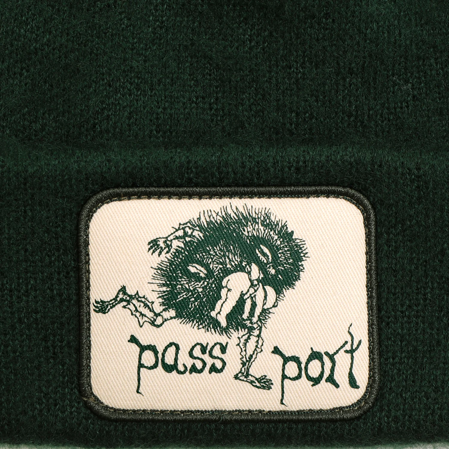 Pass~Port & May Gibbs Banksia Mohair Beanie - Dark Forest - Image 2