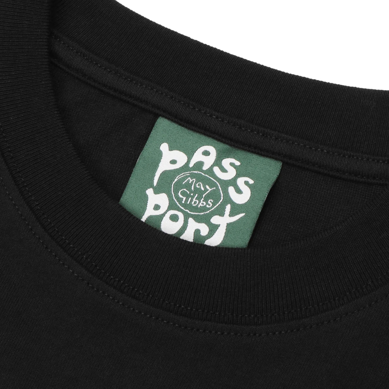 Pass~Port & May Gibbs Banksia Tee - Black - Image 3