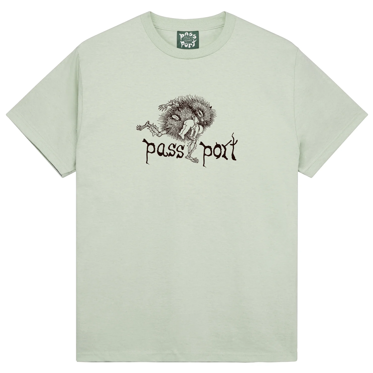 Pass~Port & May Gibbs Banksia Tee - Harbour Grey