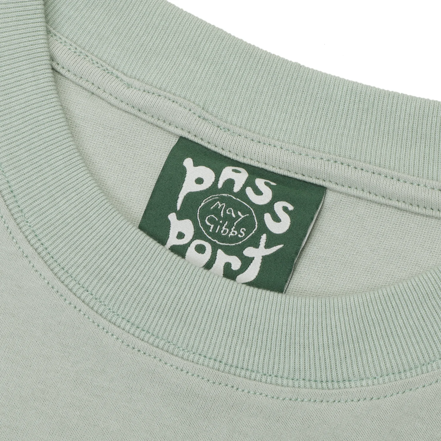 Pass~Port & May Gibbs Banksia Tee - Harbour Grey - Image 3