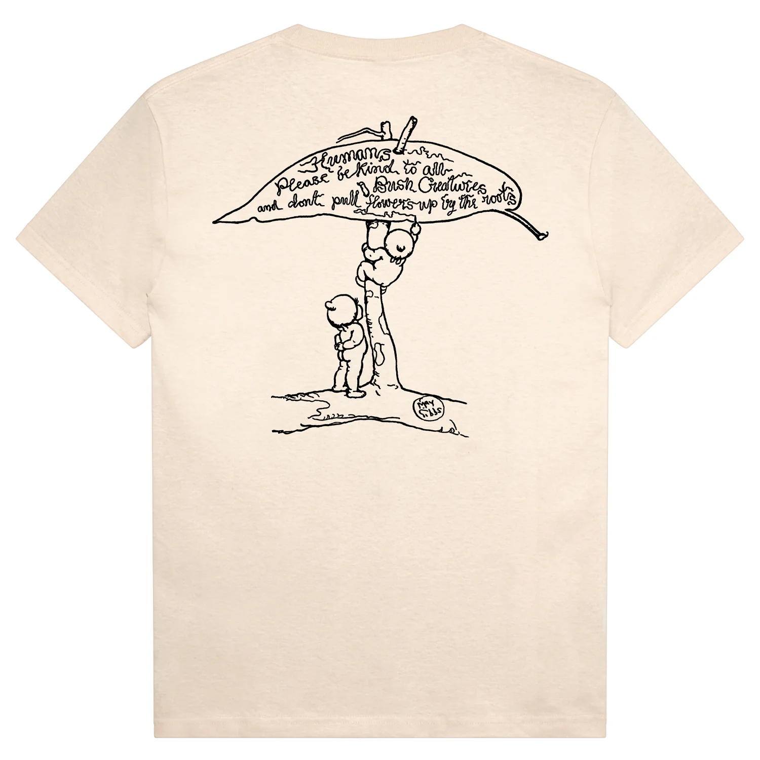 Pass~Port & May Gibbs Be Kind Tee - Natural - Image 2