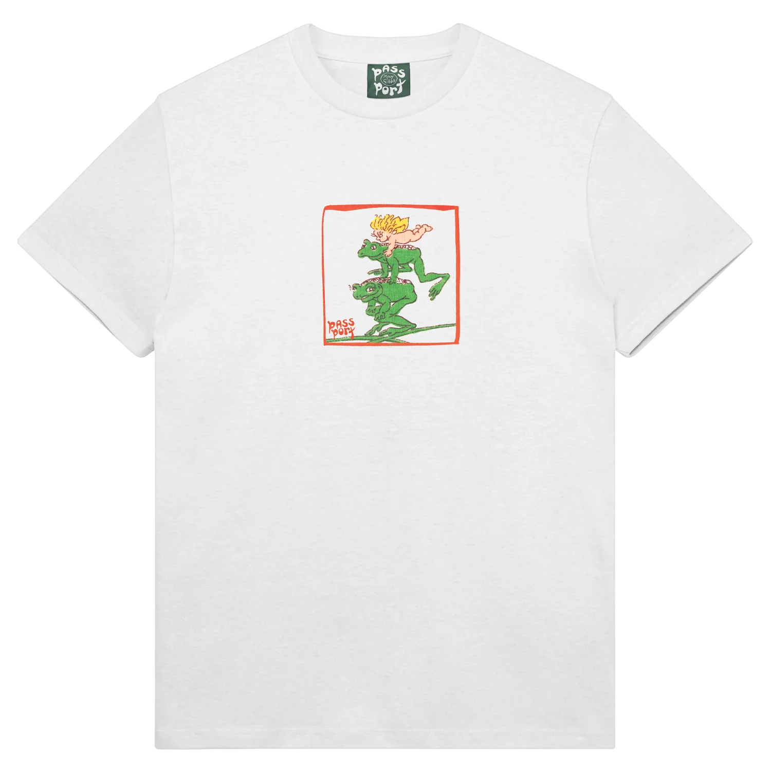 Pass~Port & May Gibbs Leap Frog Tee - White