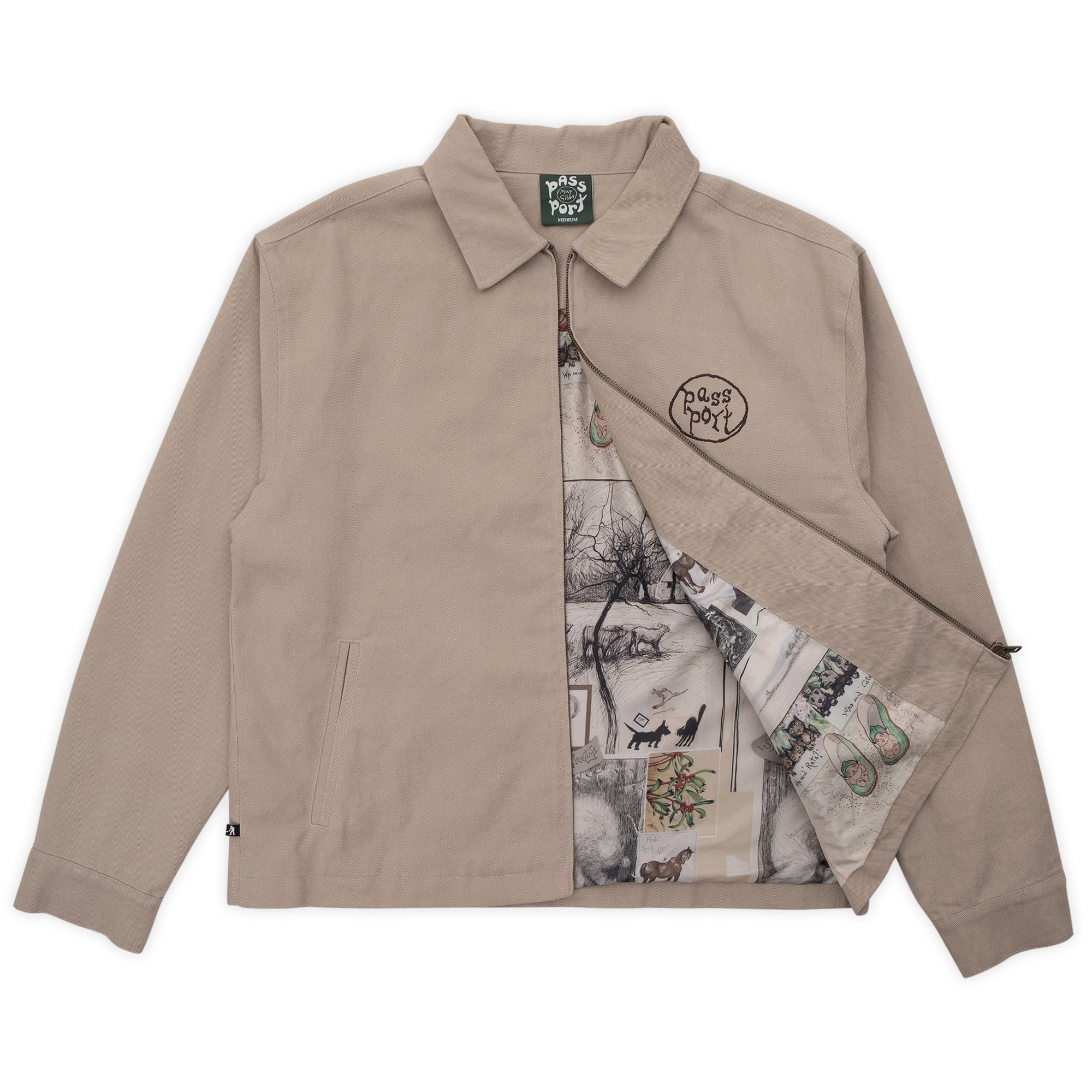 Pass~Port & May Gibbs MG Workers Jacket - Khaki - Image 5