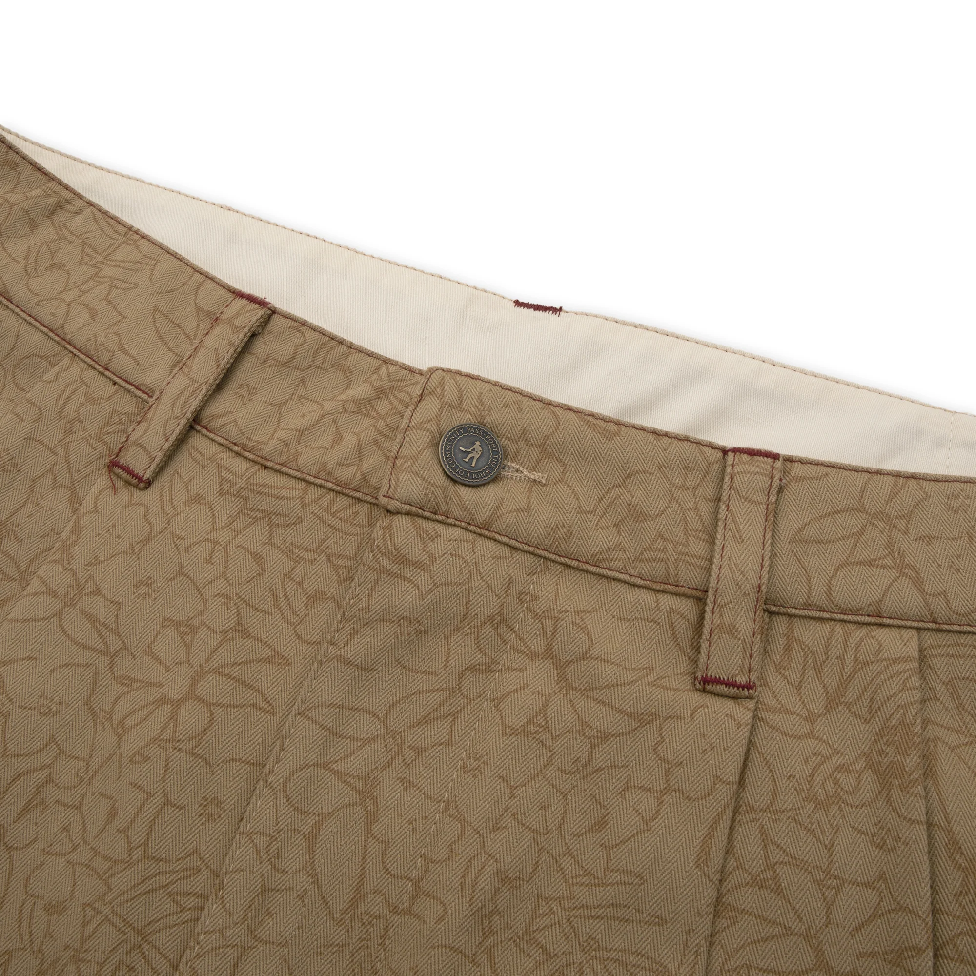 Pass~Port & May Gibbs Scribblegum Leagues Club Pant - Khaki - Image 3