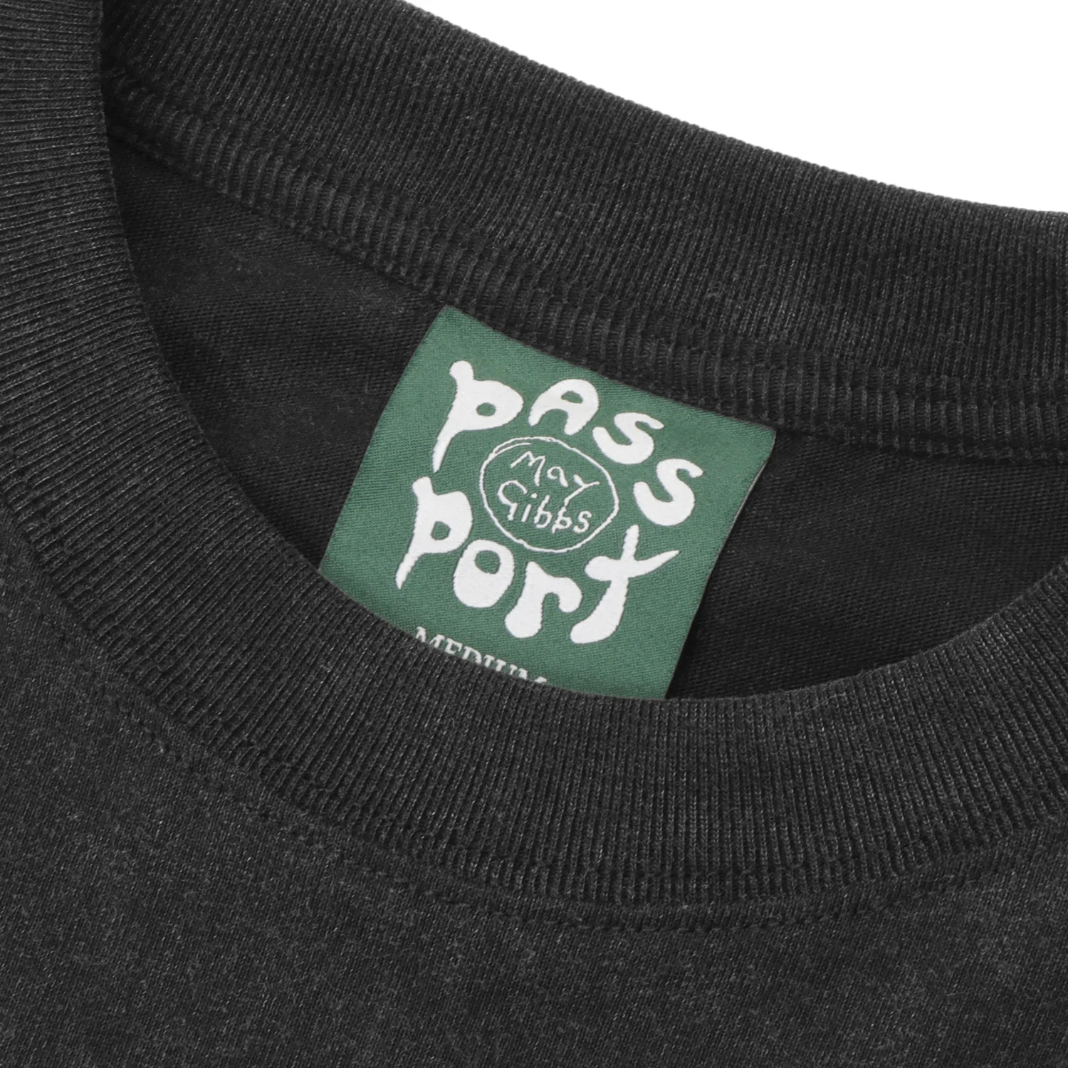 Pass~Port & May Gibbs Webbed Bed Tee - Acid Black - Image 5