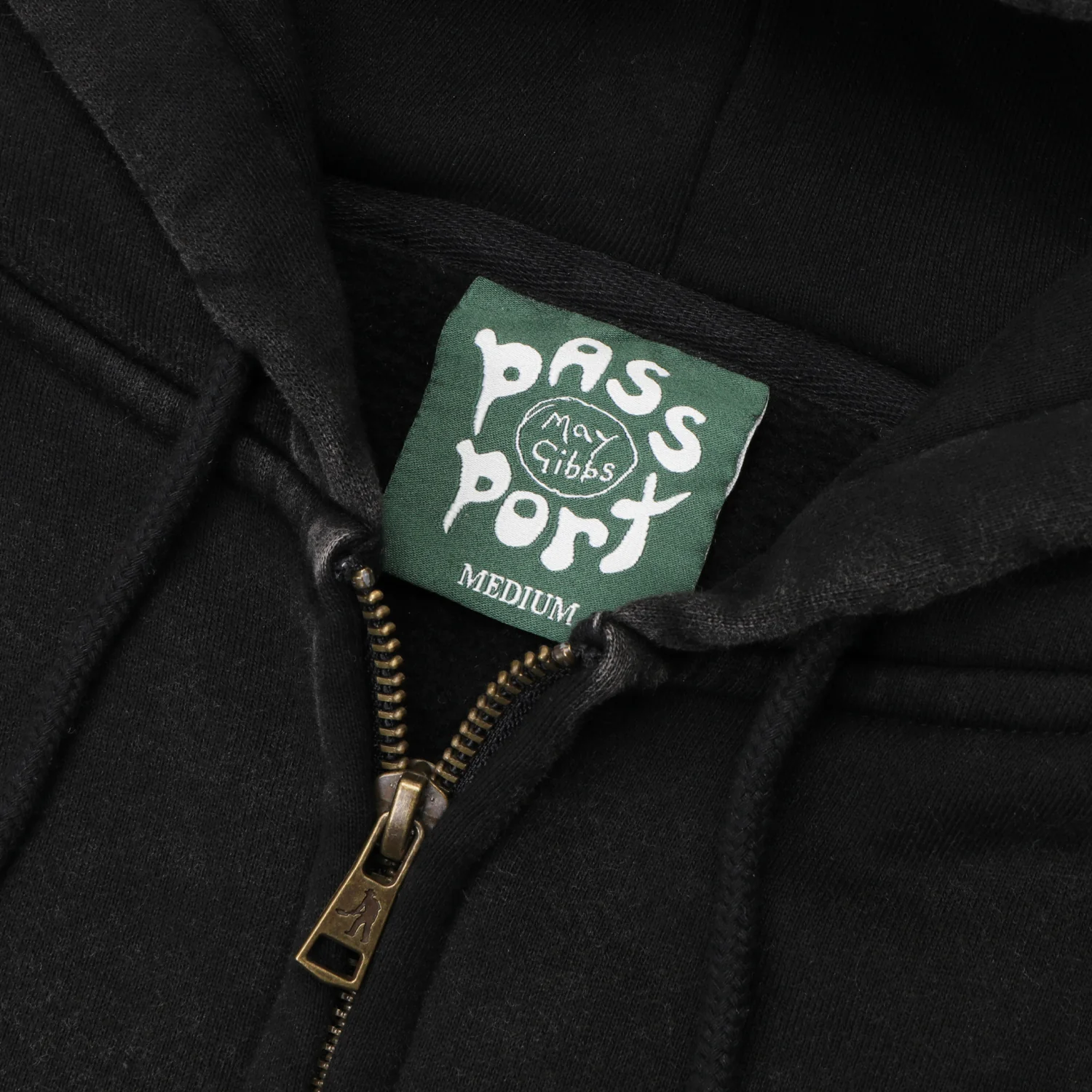 Pass~Port & May Gibbs Webbed Bed Zip Hoodie - Acid Black - Image 8