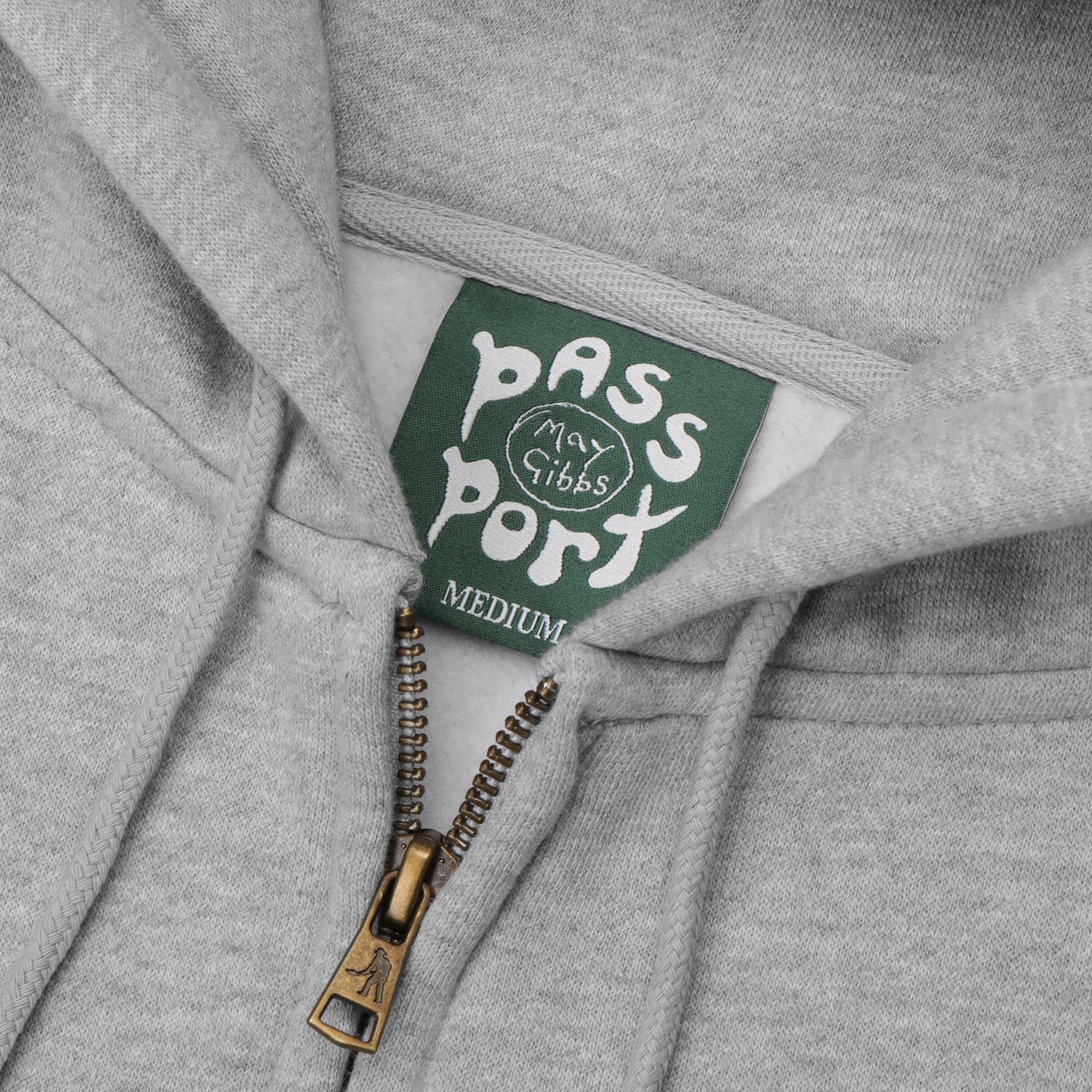Pass~Port & May Gibbs Webbed Bed Zip Hoodie - Ash - Image 9