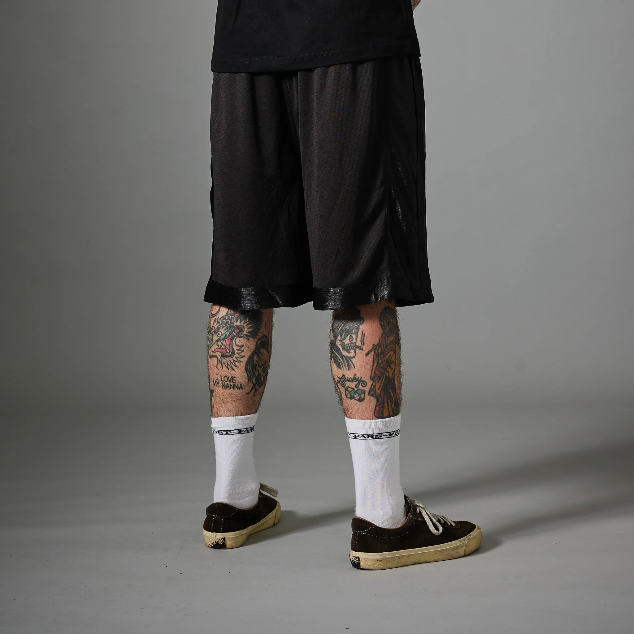 Pass~Port Mesh Casual Short - Black - Image 5