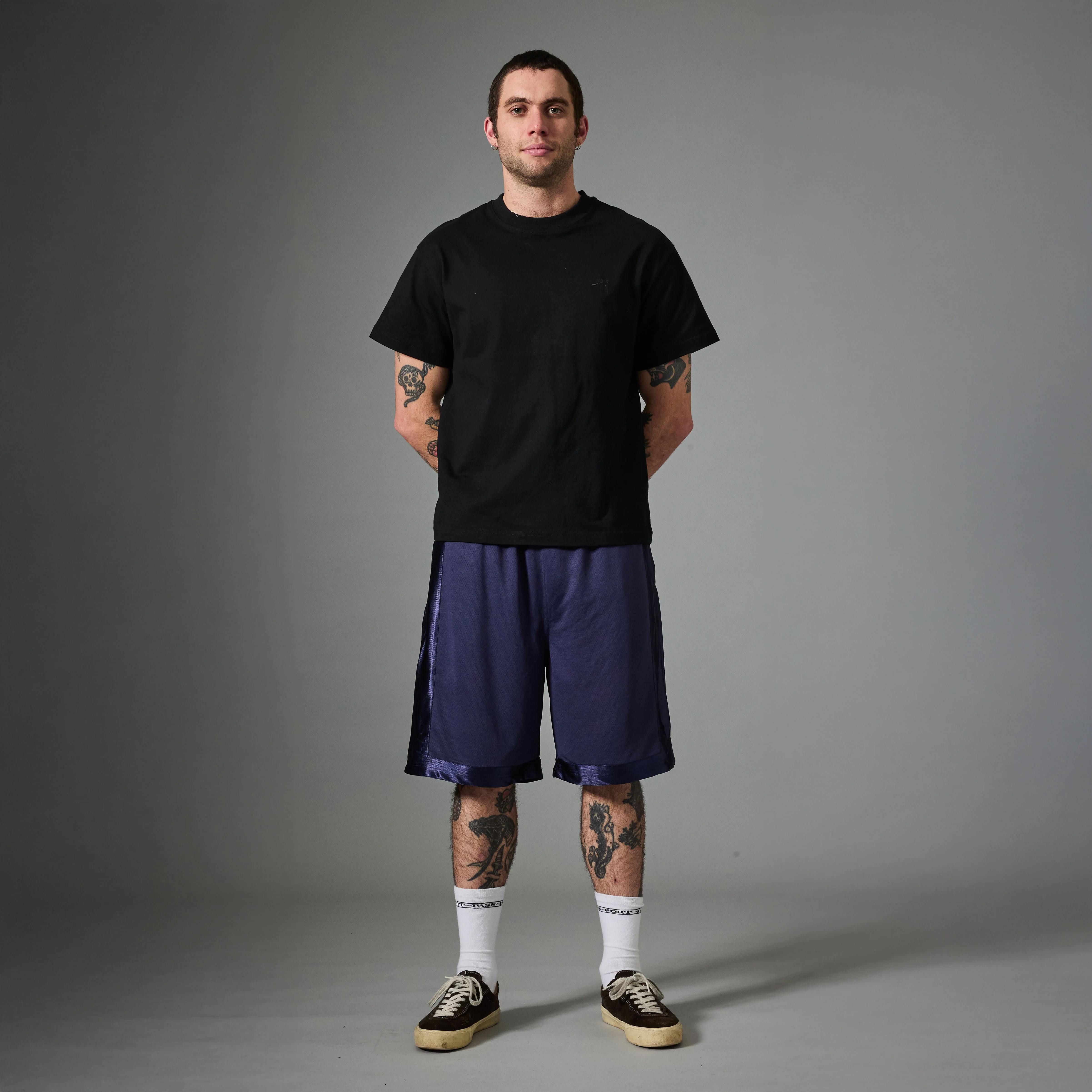 Pass~Port Mesh Casual Short - Navy - Image 6