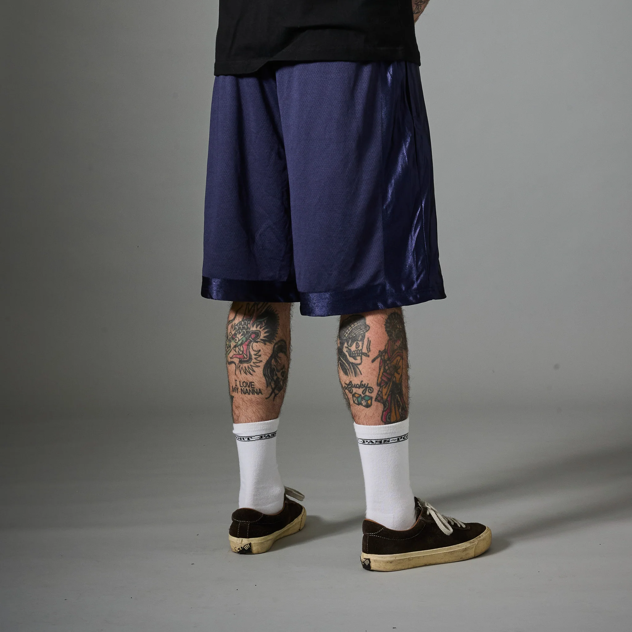 Pass~Port Mesh Casual Short - Navy - Image 9