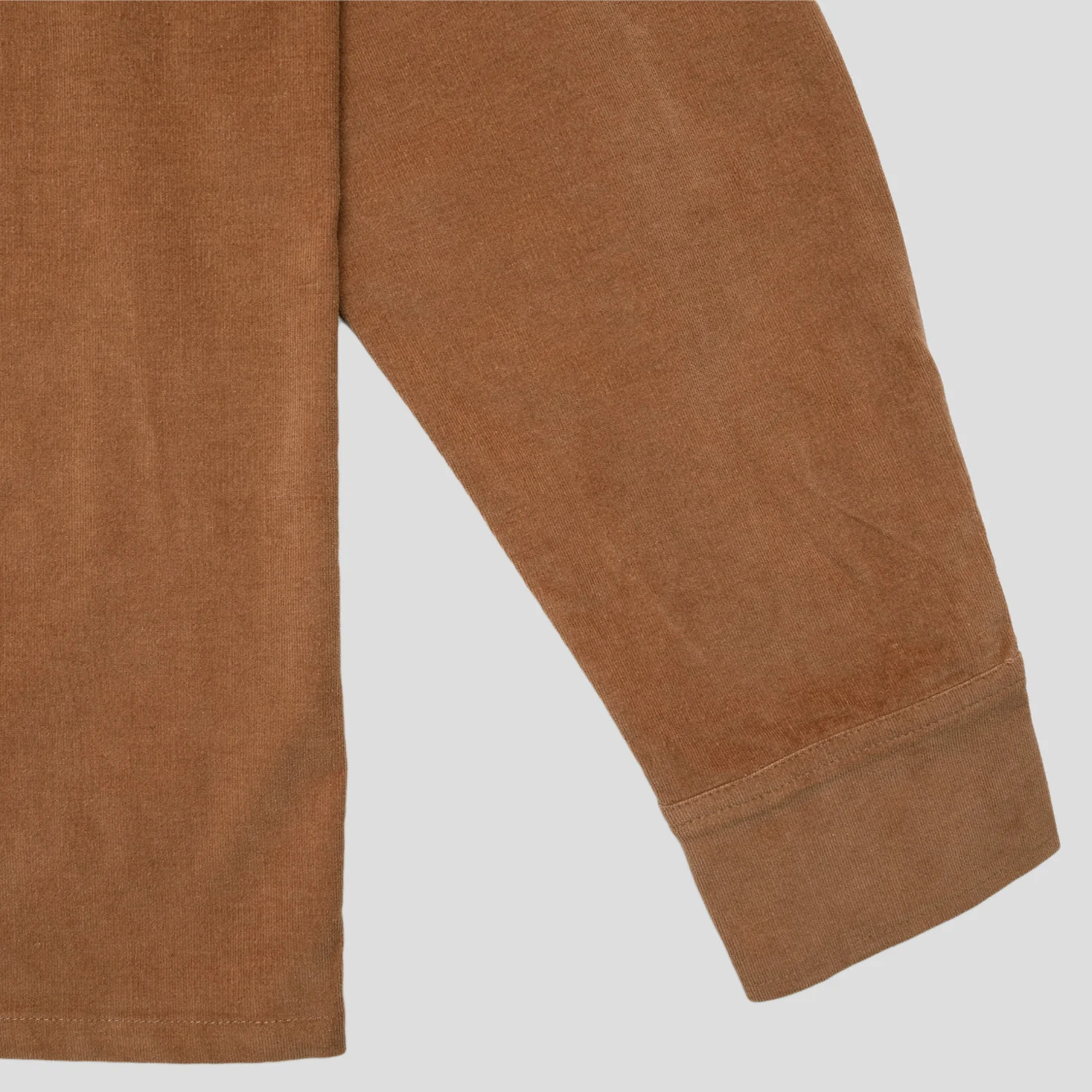 Pass~Port Micro Cord Workers Shirt - Caramel - Image 3