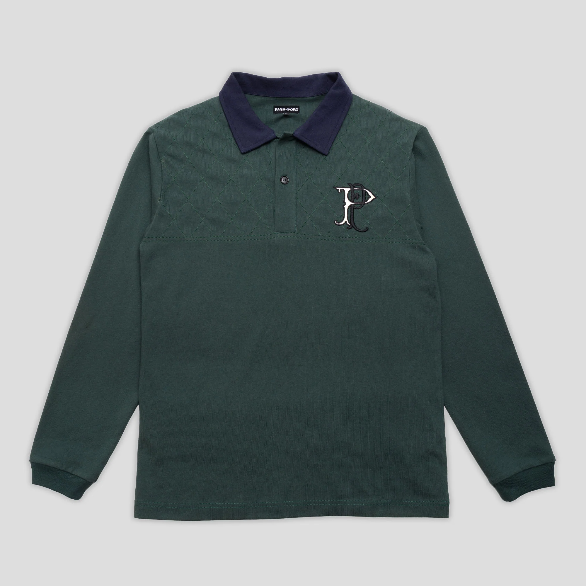 Pass~Port Monogram Jersey - Forest Green