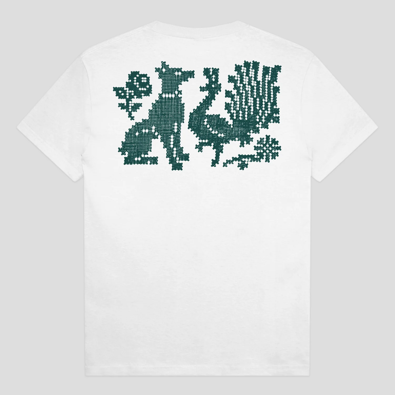 Pass~Port Needlework Tee - White - Image 2