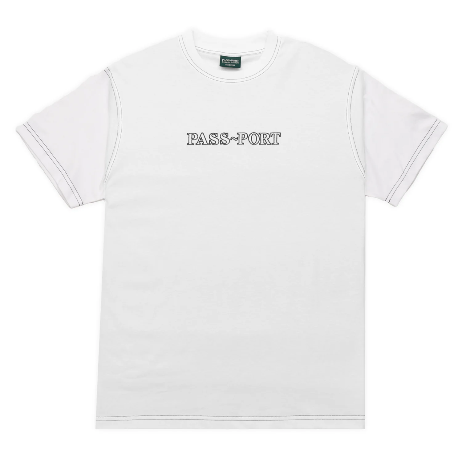 Pass~Port Official Organic Cotton Tee - White