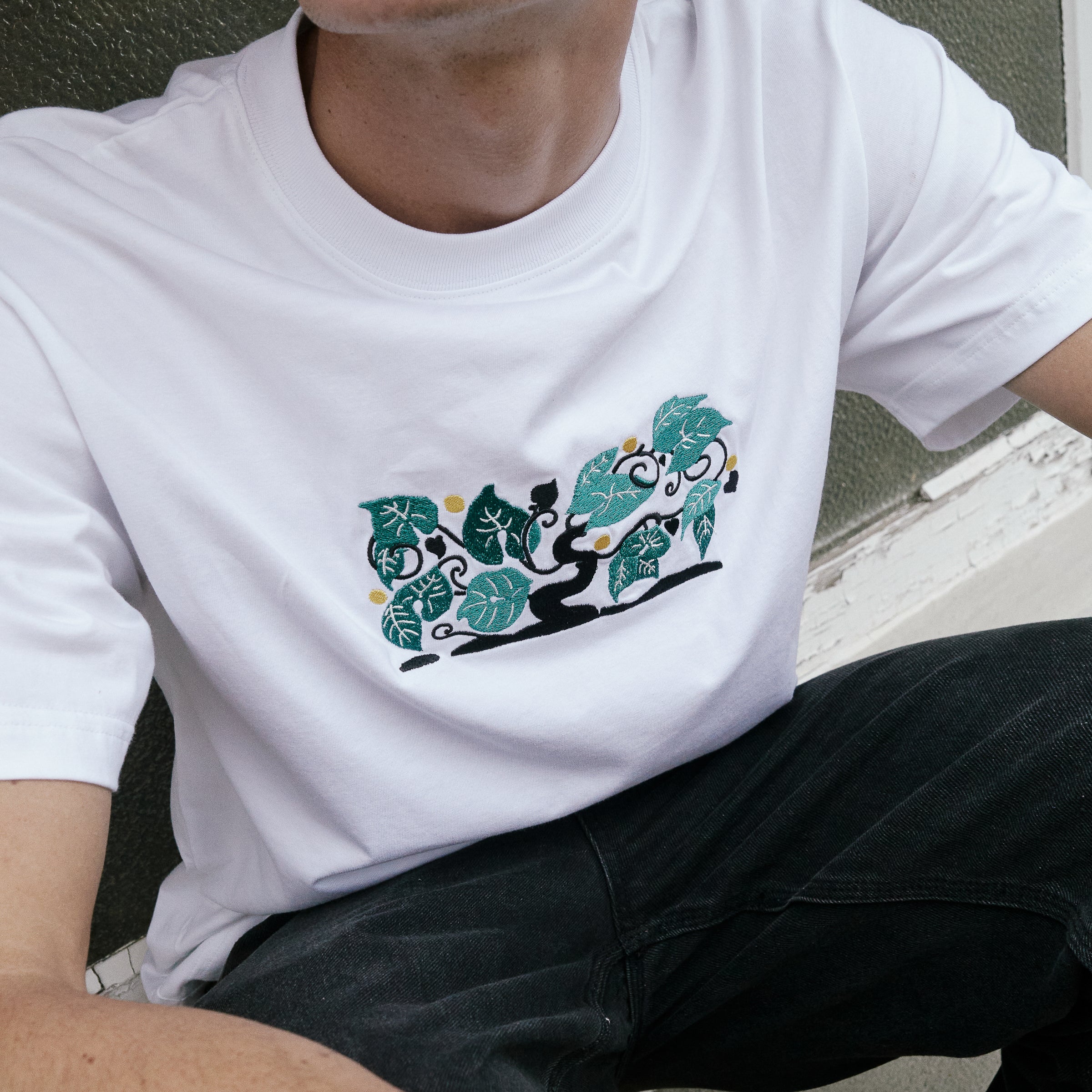 Pass~Port Orchard Organic Tee - White - Image 3