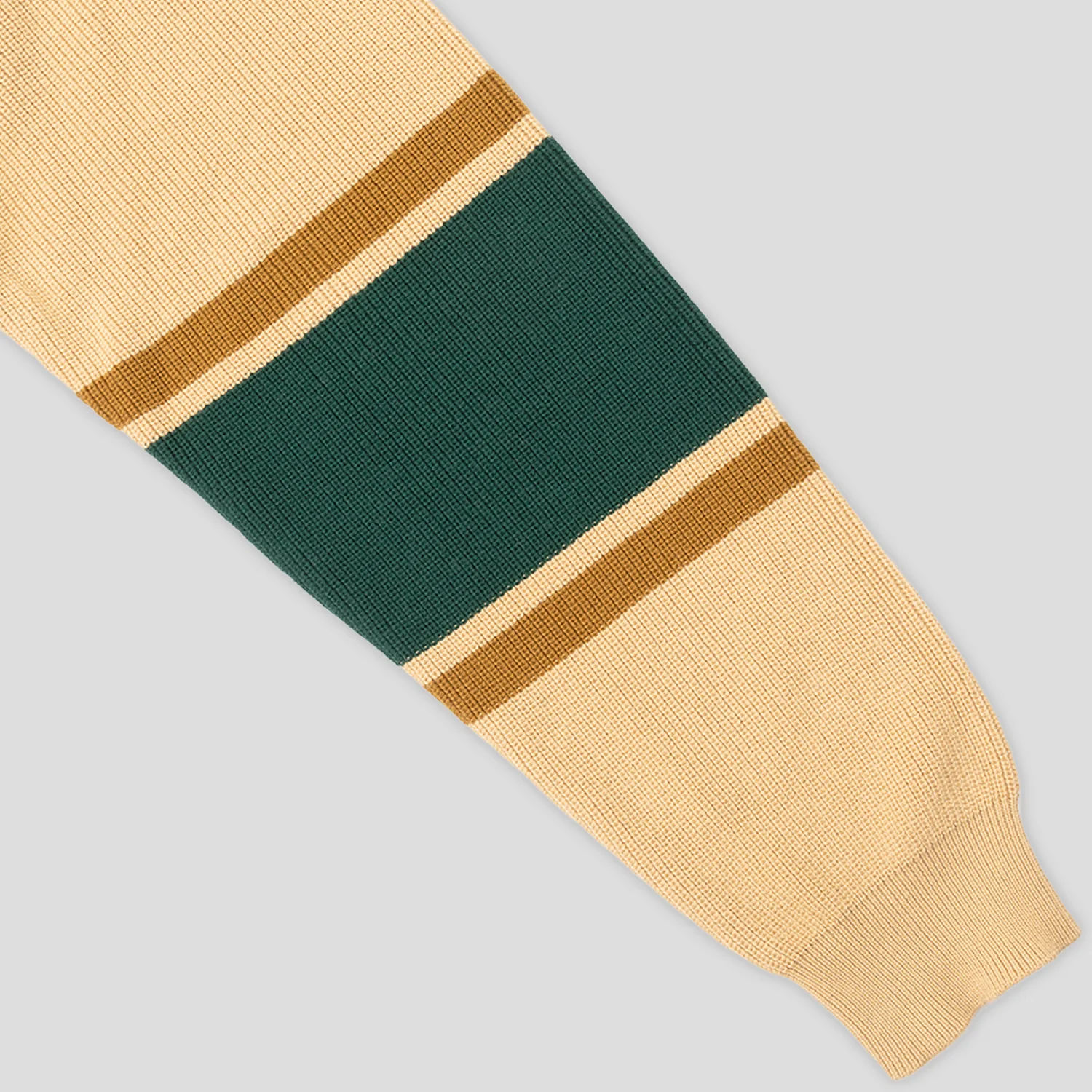 Pass~Port Organic Cotton Stripe Knit Sweater - Cream - Image 3