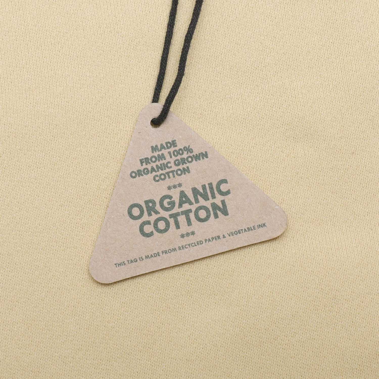 Pass~Port Organic Embroidery Hoodie - Sand - Image 3
