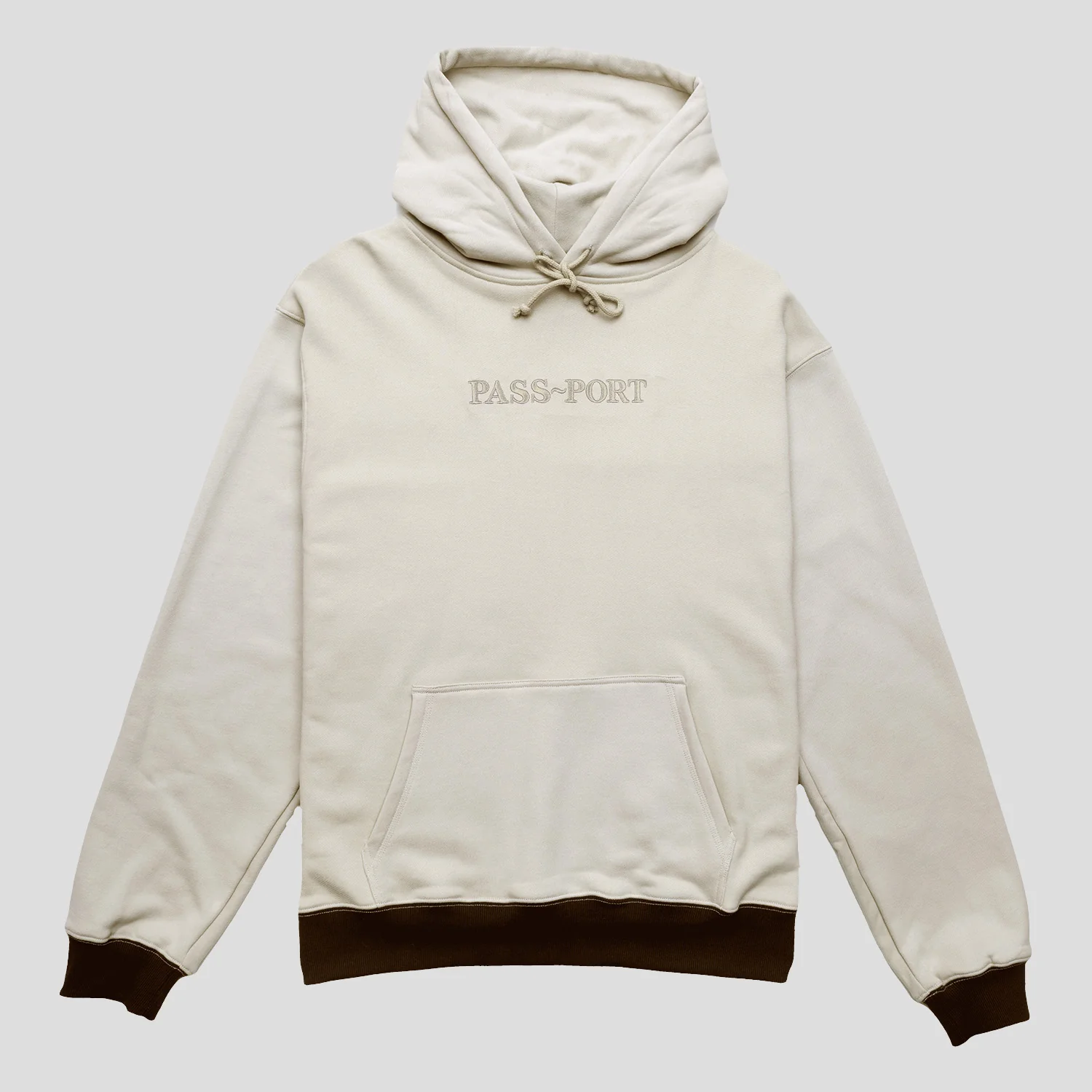 Pass~Port Organic Tonal Hoodie - Natural