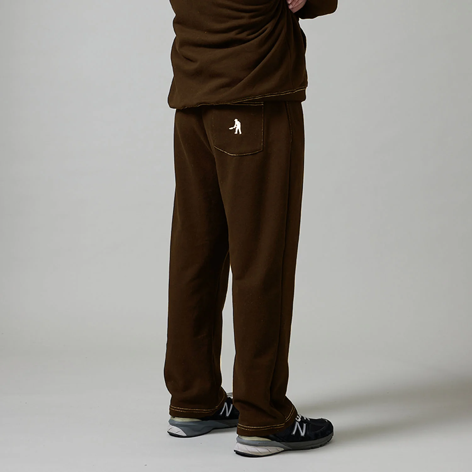 Pass~Port Organic Track Pants - Bark - Image 3