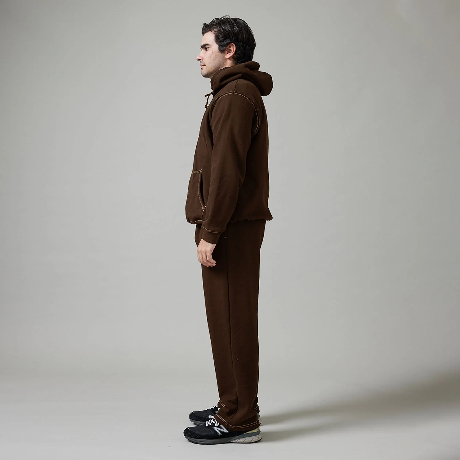 Pass~Port Organic Track Pants - Bark - Image 5