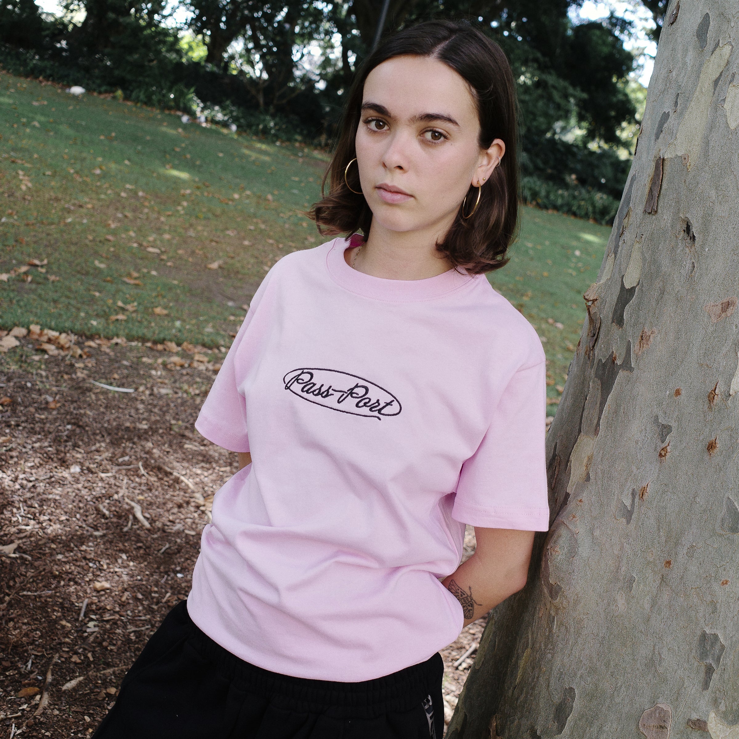 Pass~Port Ovalit Tee - Light Pink - Image 3