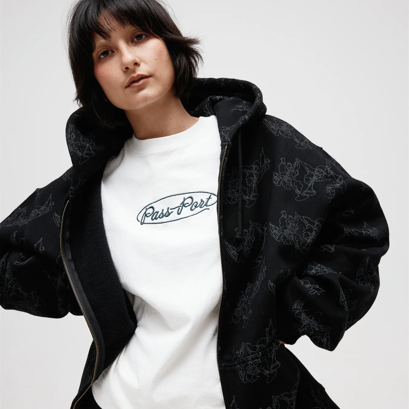 Pass~Port Ovalit Tee - White - Image 3