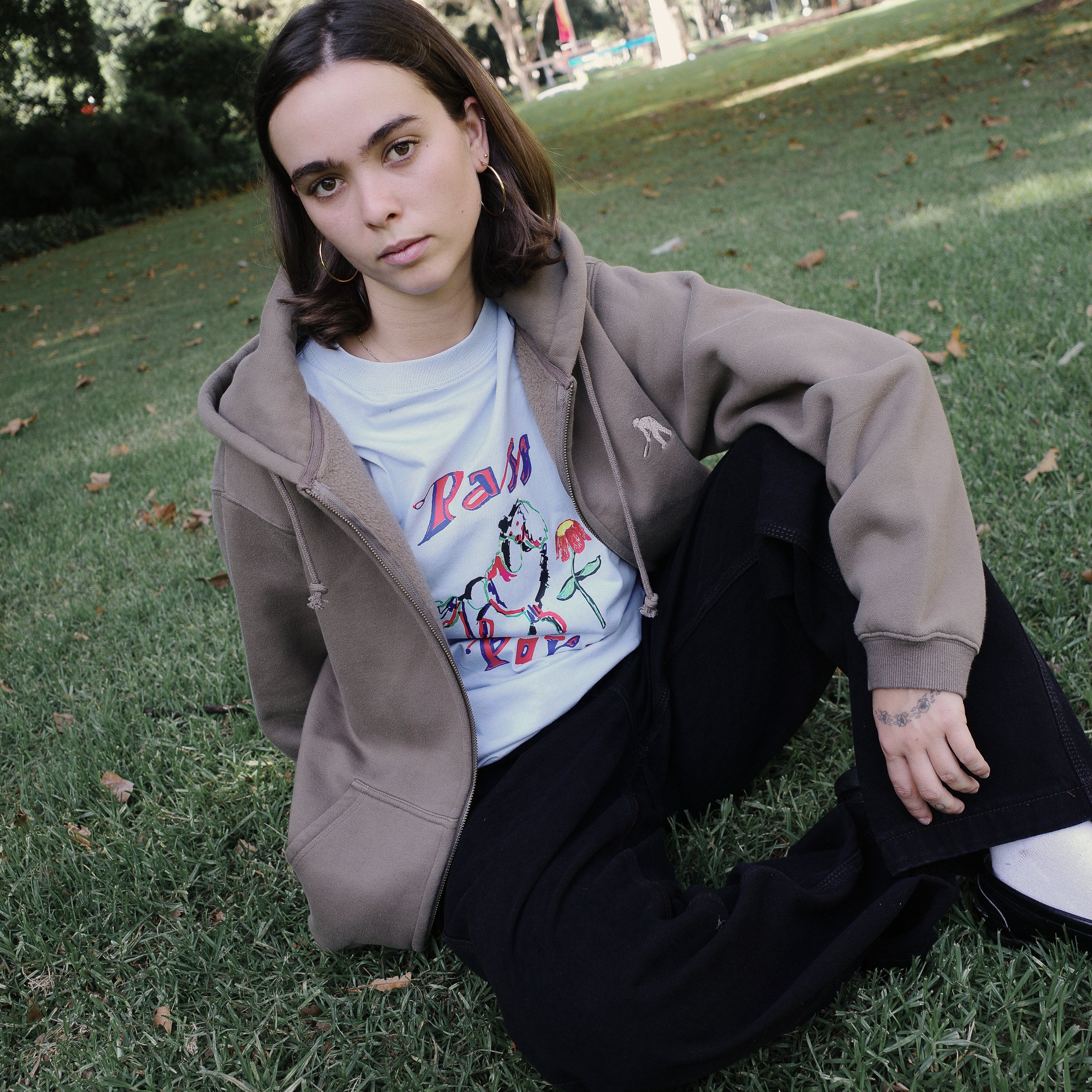 Pass~Port Poodle Organic Tee - White - Image 5