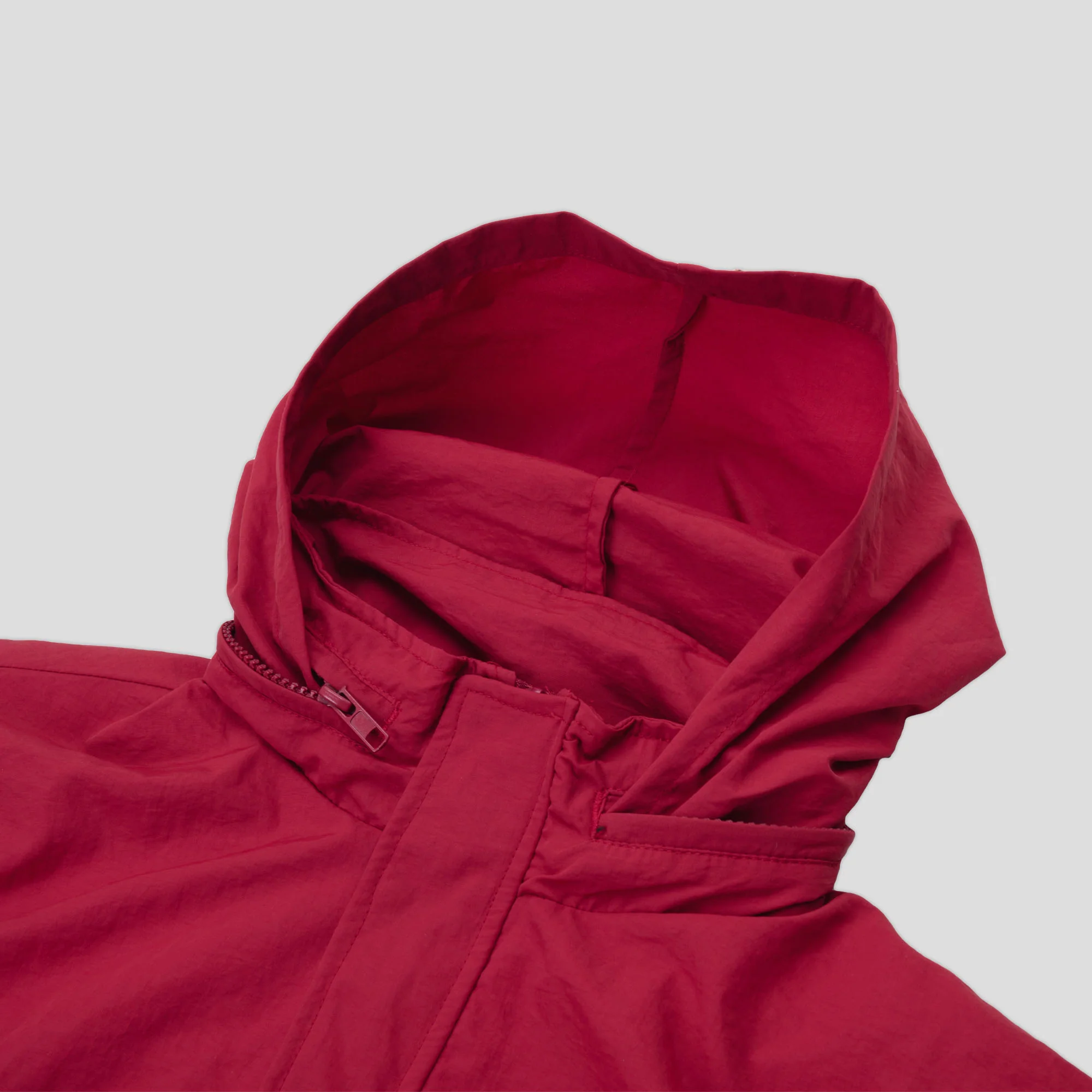 Pass~Port Pullover Spray Jacket RPET - Cardinal Red - Image 3