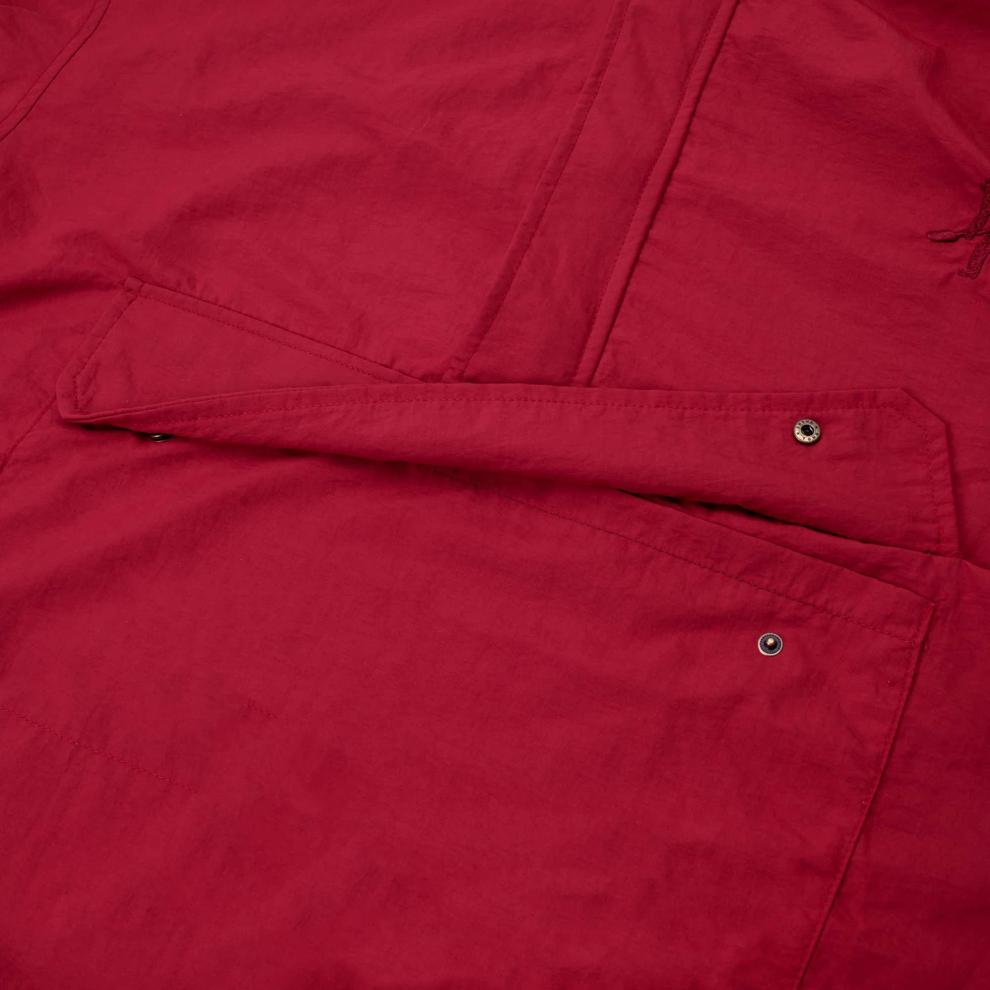 Pass~Port Pullover Spray Jacket RPET - Cardinal Red - Image 5