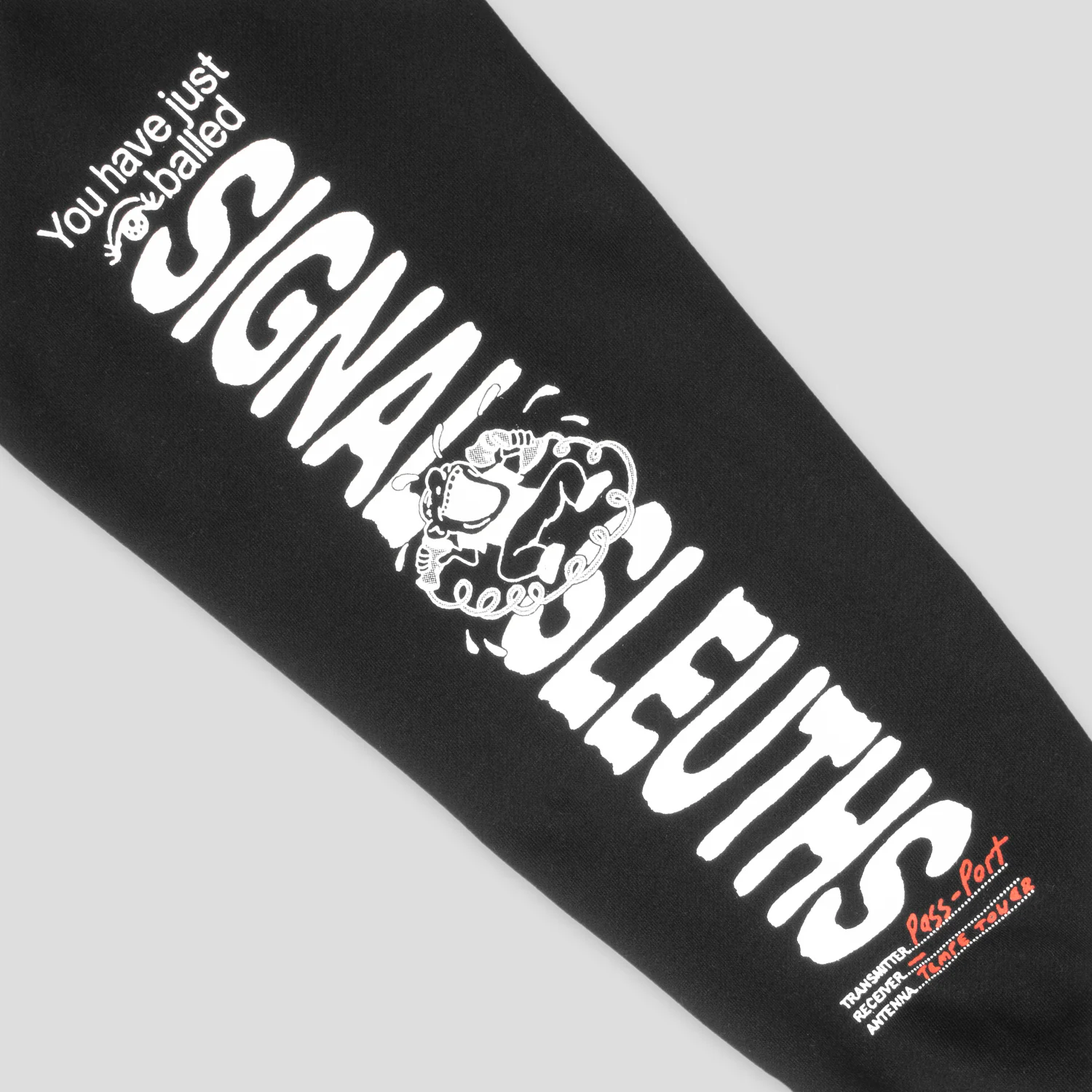 Pass~Port Radio Silence Hoodie - Black - Image 6