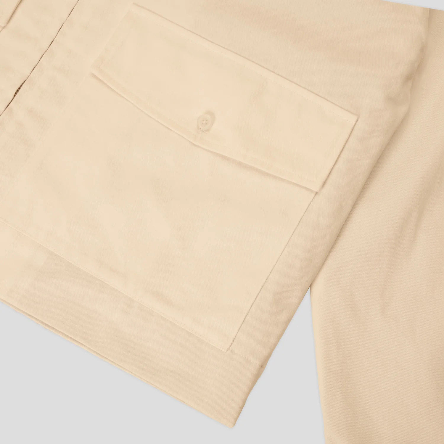 Pass~Port Radio Silence Workers Jacket - Stone - Image 4
