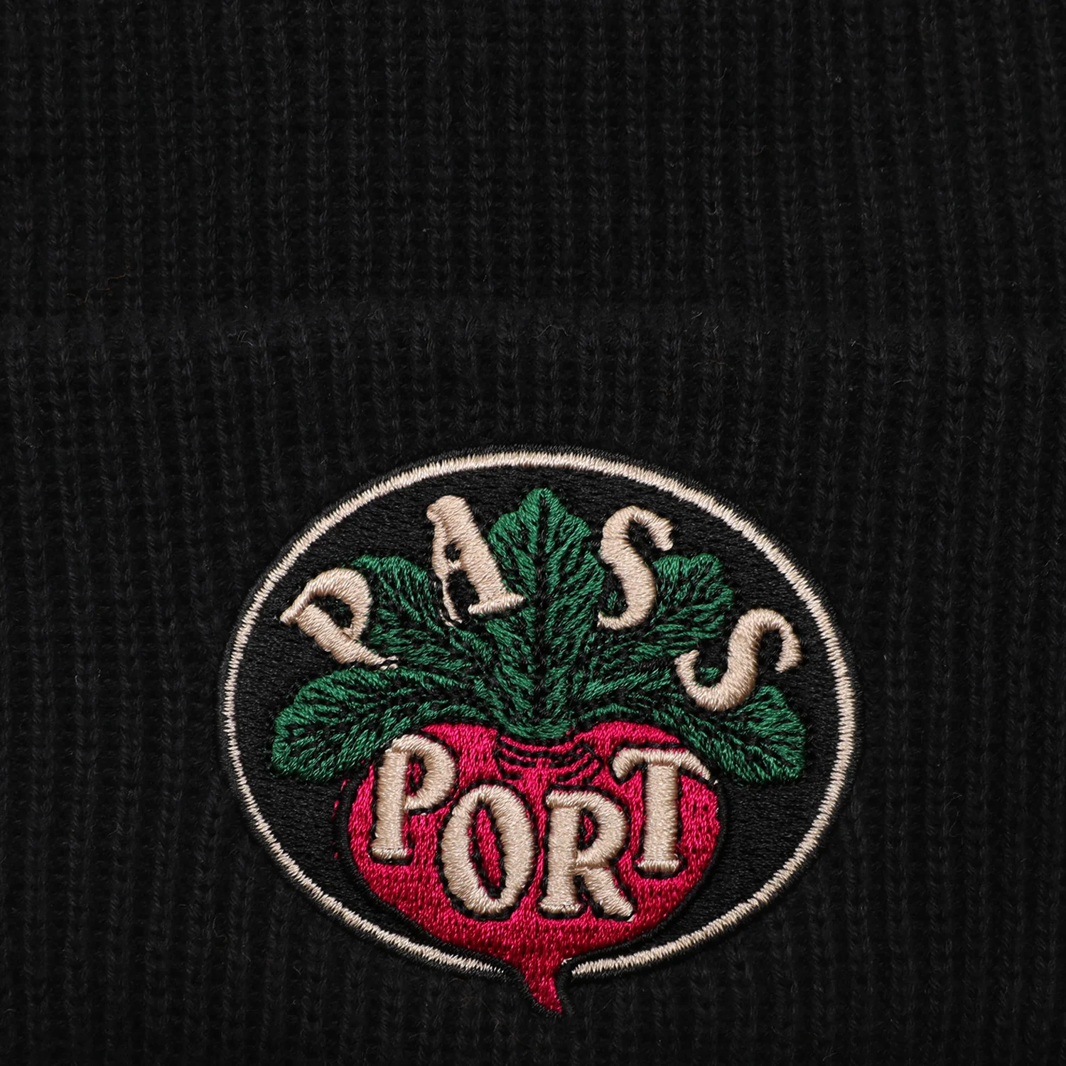 Pass~Port Radish Beanie - Black - Image 3