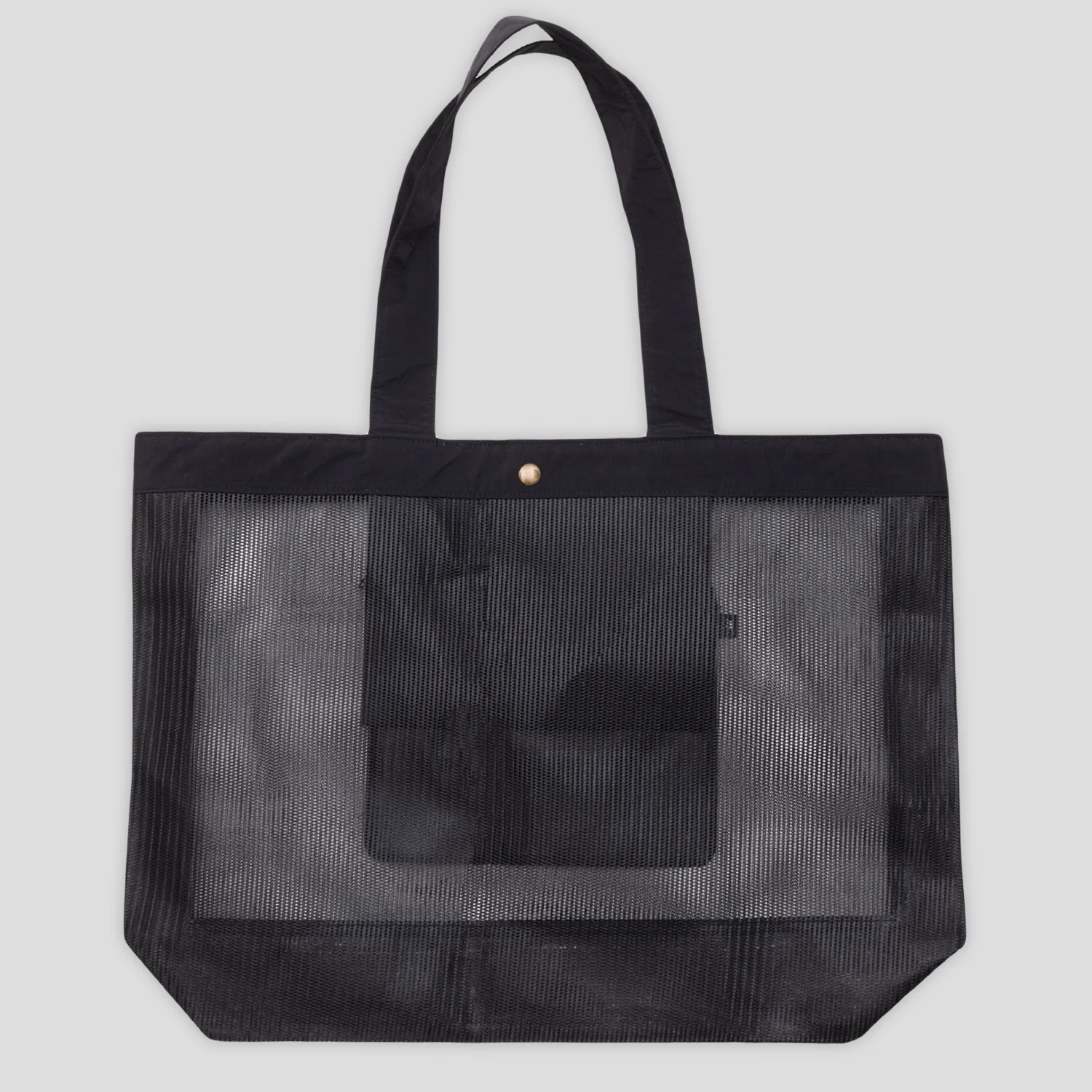 Pass~Port Radish RPET Mesh Tote Bag - Black - Image 4