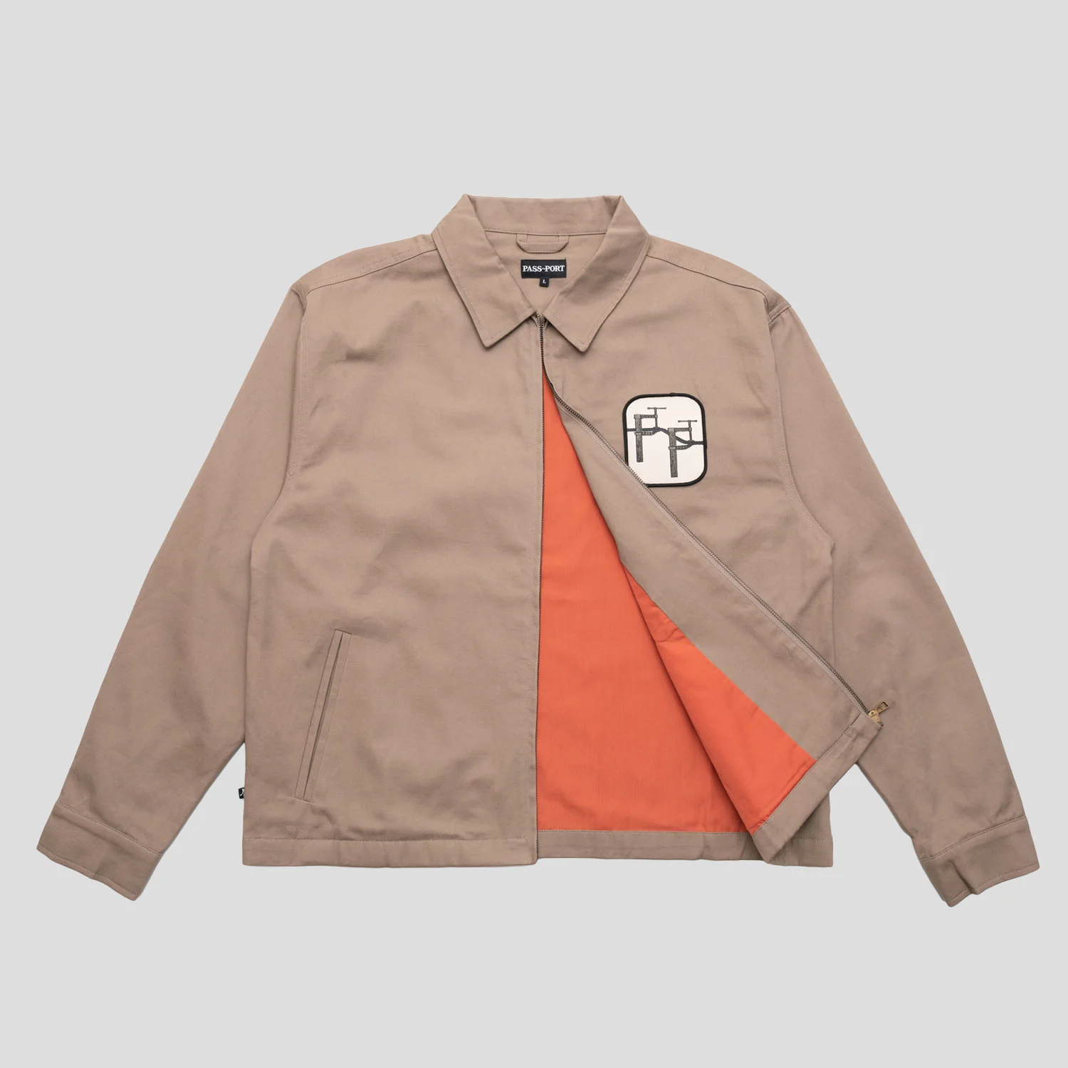 Pass~Port Re~Bar Workers Jacket - Khaki - Image 3