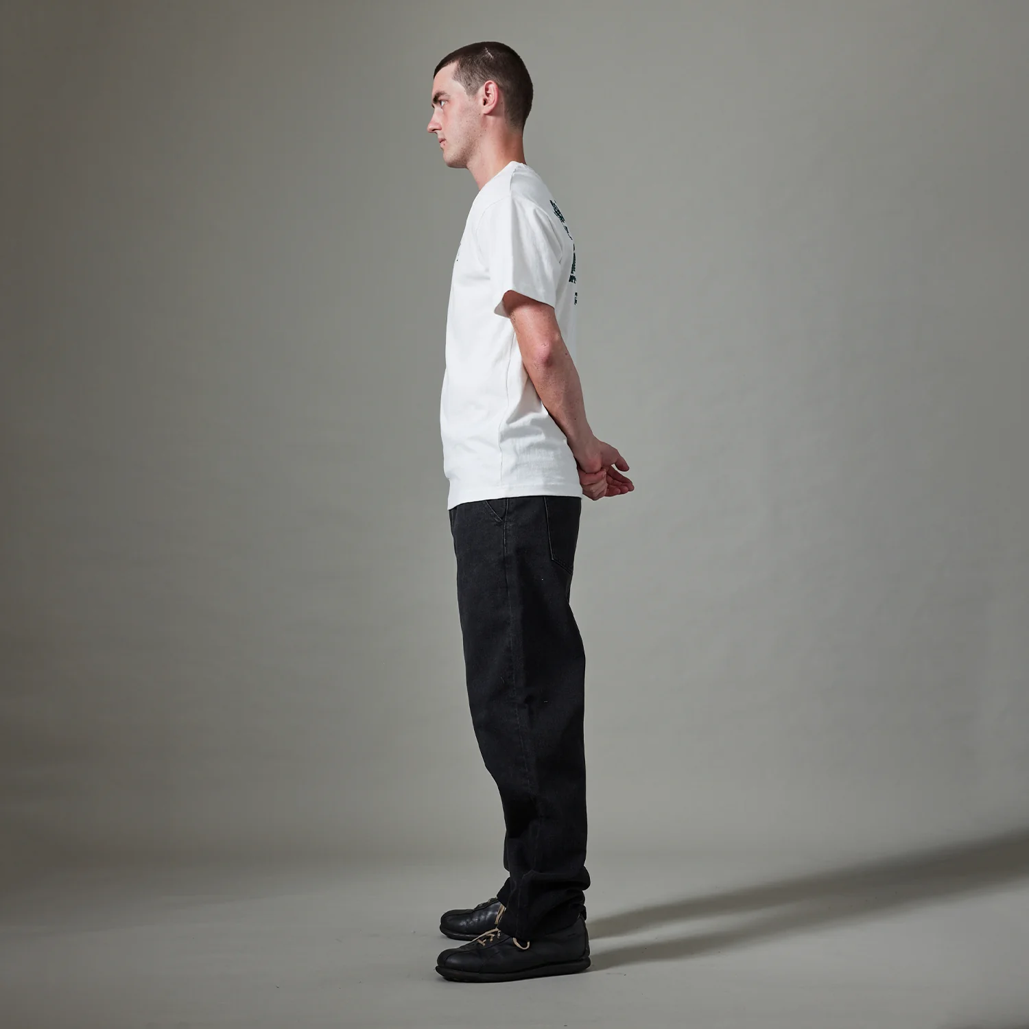 Pass~Port Recycled Cotton Workers Club Classic Jean - Washed Black - Image 4