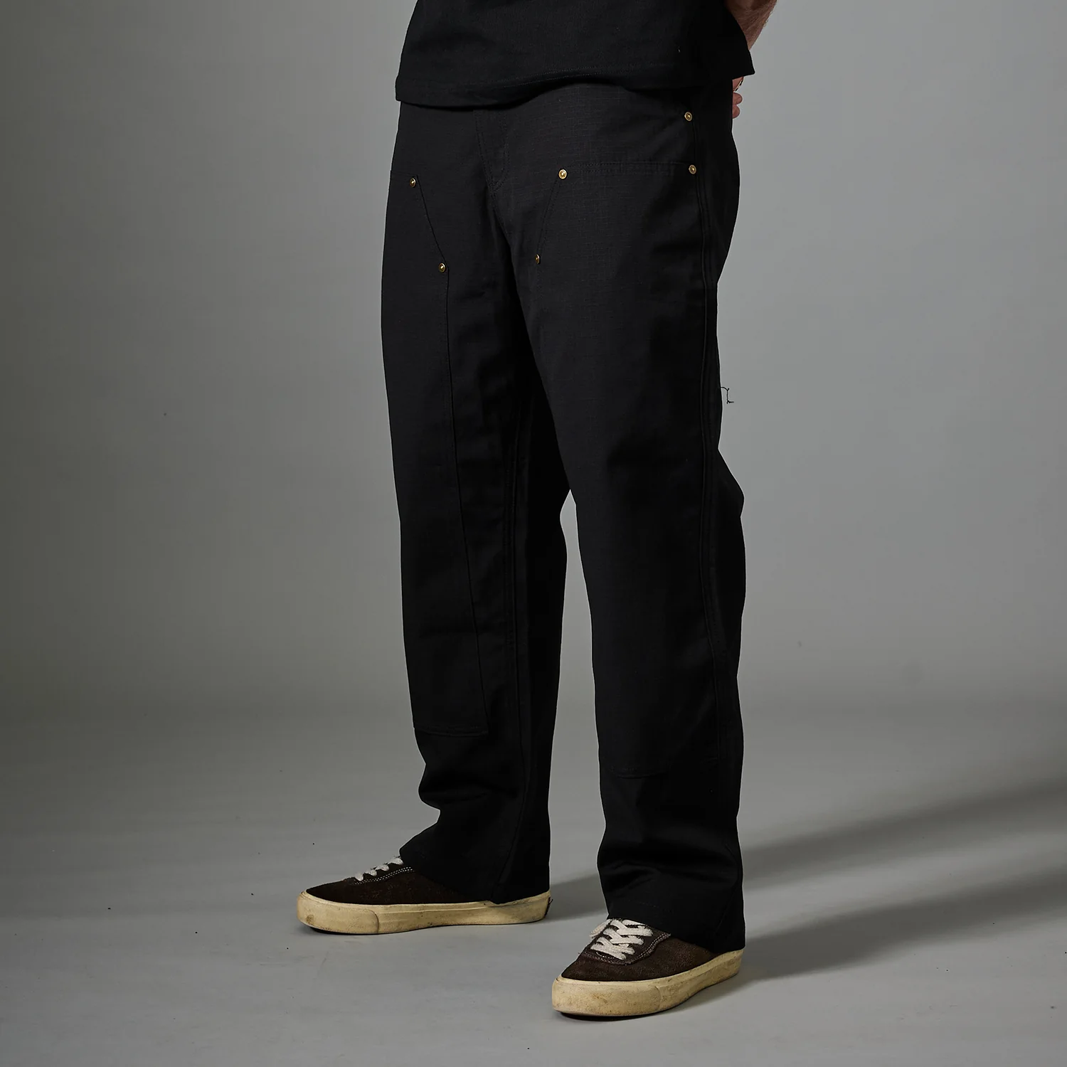Pass~Port Ripstop Double Knee Diggers Club Pant - Black - Image 3