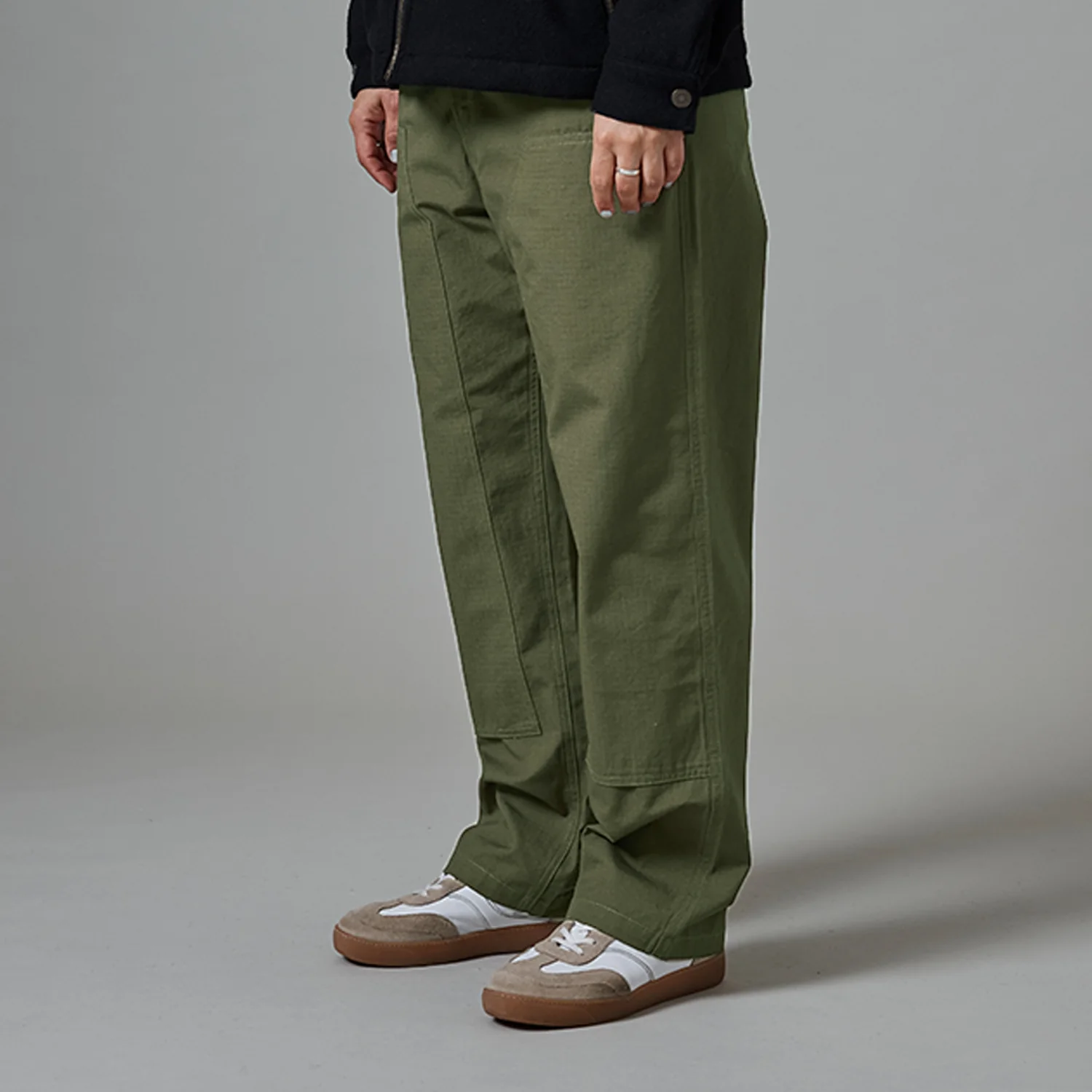 Pass~Port Ripstop Double Knee Diggers Club Pant - Moss - Image 3