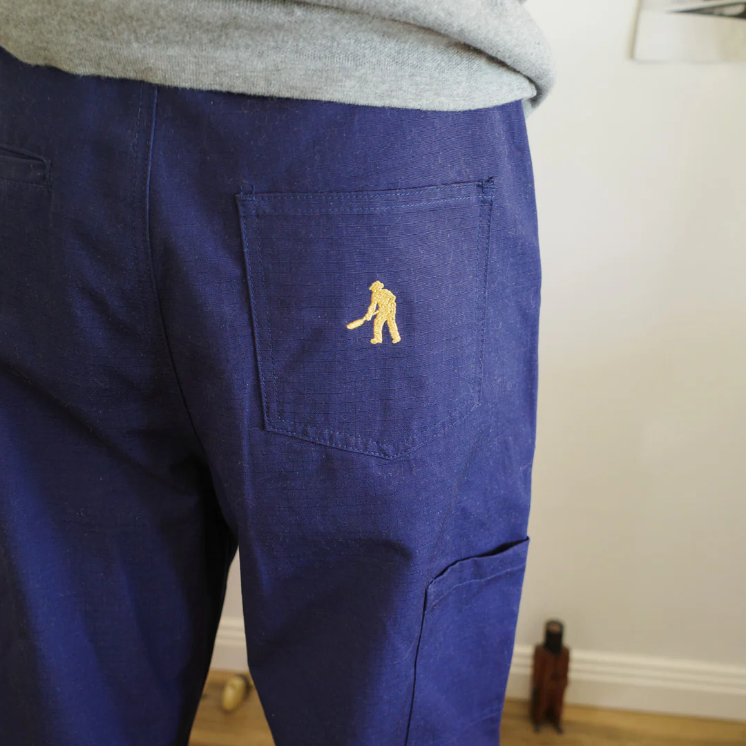 Pass~Port Ripstop Double Knee Diggers Club Pant - Navy - Image 7