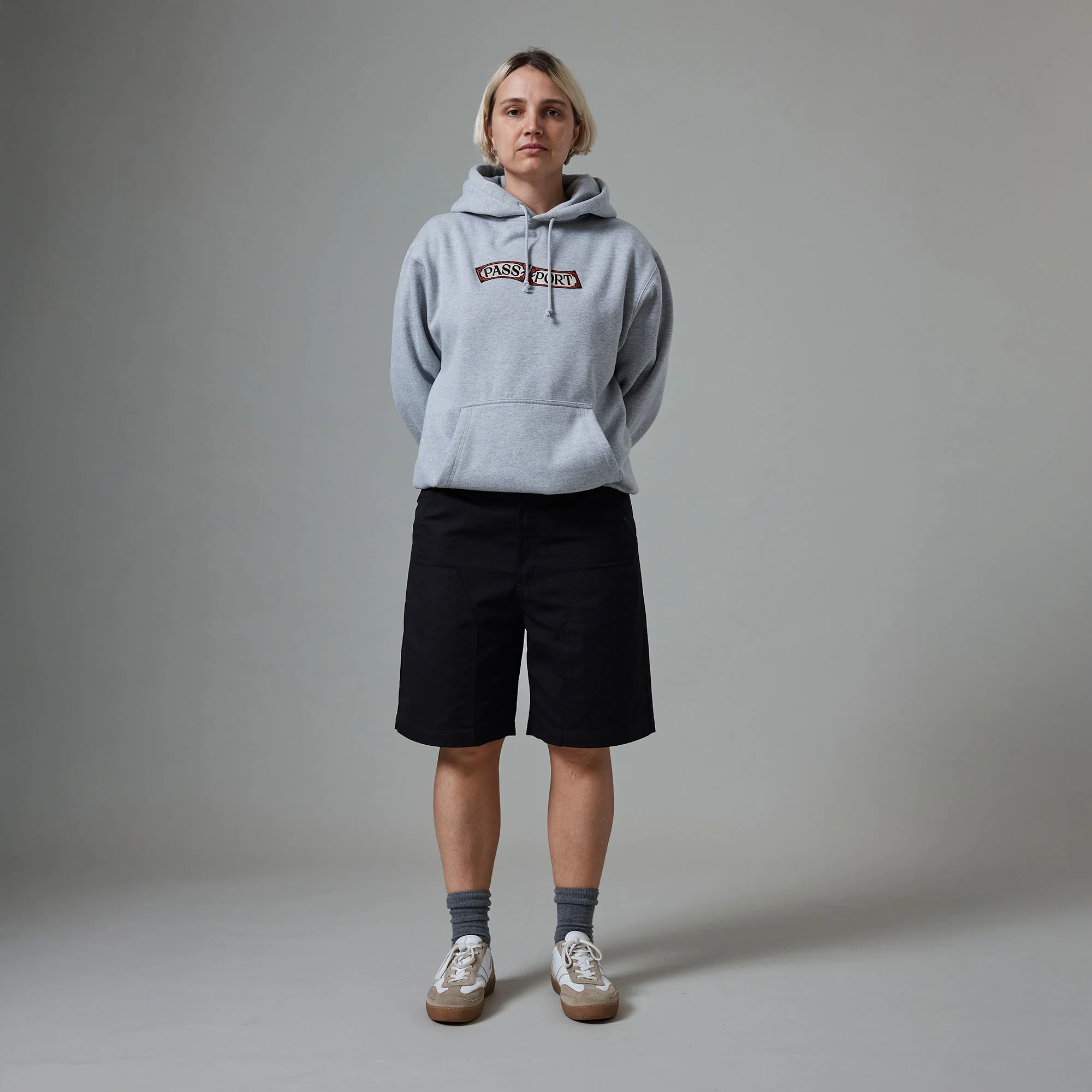 Pass~Port Ripstop Double Knee Diggers Club Short - Black - Image 2