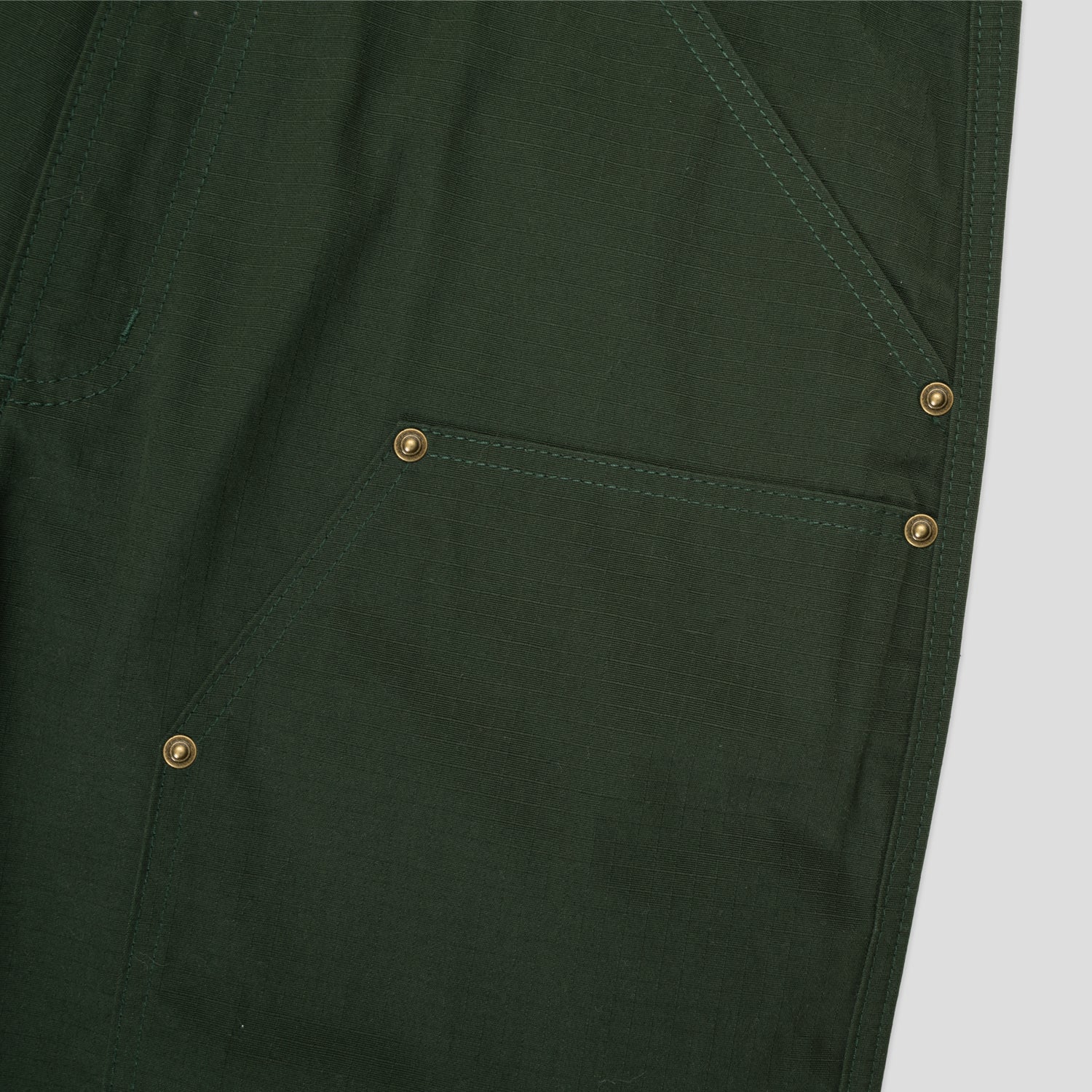 Pass~Port Ripstop Double Knee Diggers Club Short - Dark Green - Image 8