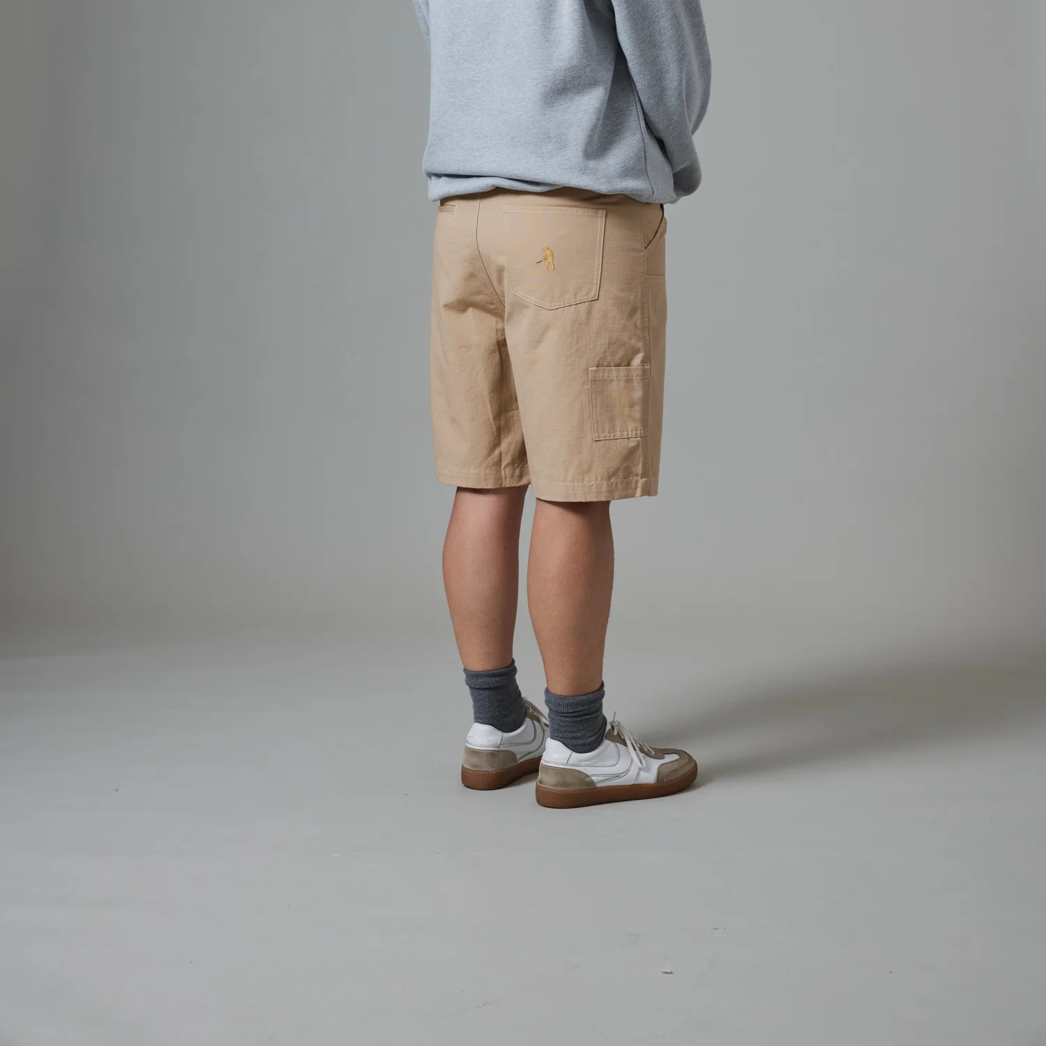 Pass~Port Ripstop Double Knee Diggers Club Short - Khaki - Image 5