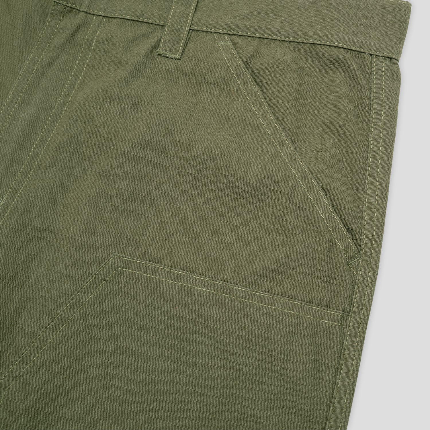 Pass~Port Ripstop Double Knee Diggers Club Short - Moss - Image 10