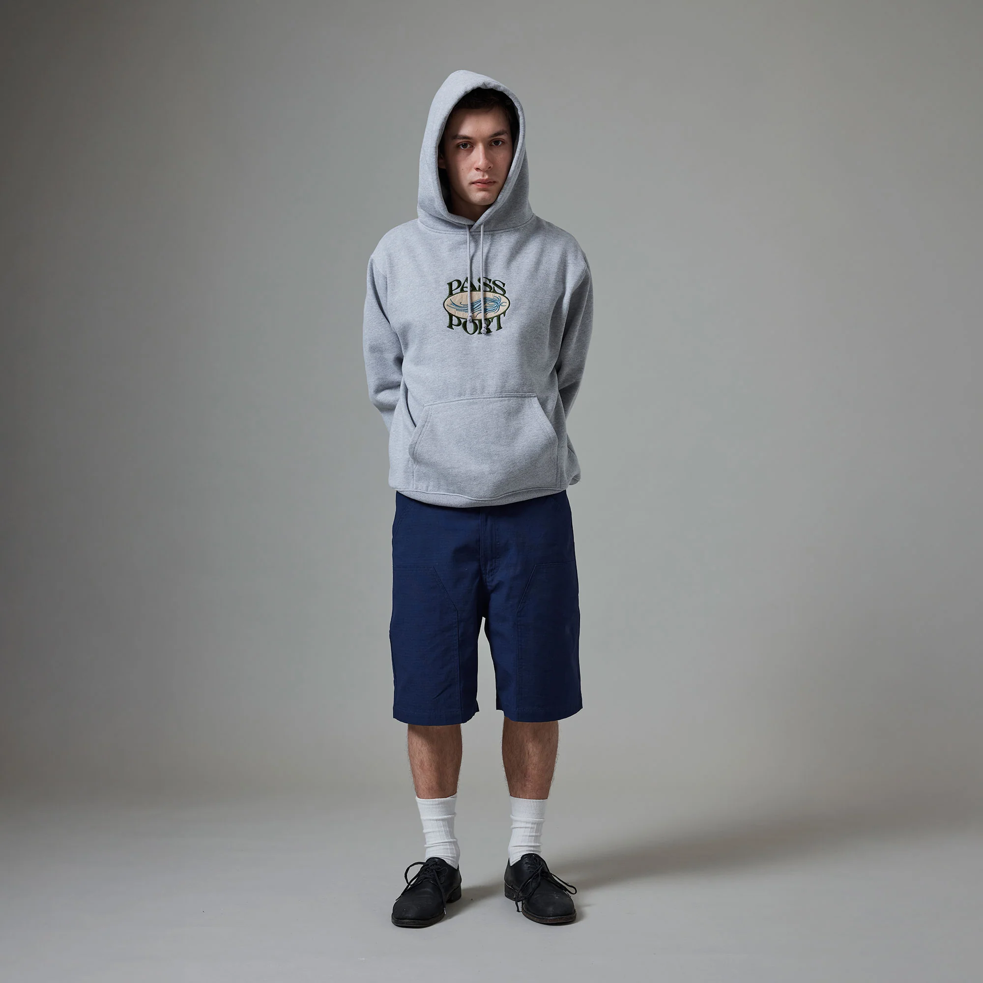 Pass~Port Ripstop Double Knee Diggers Club Short - Navy - Image 2