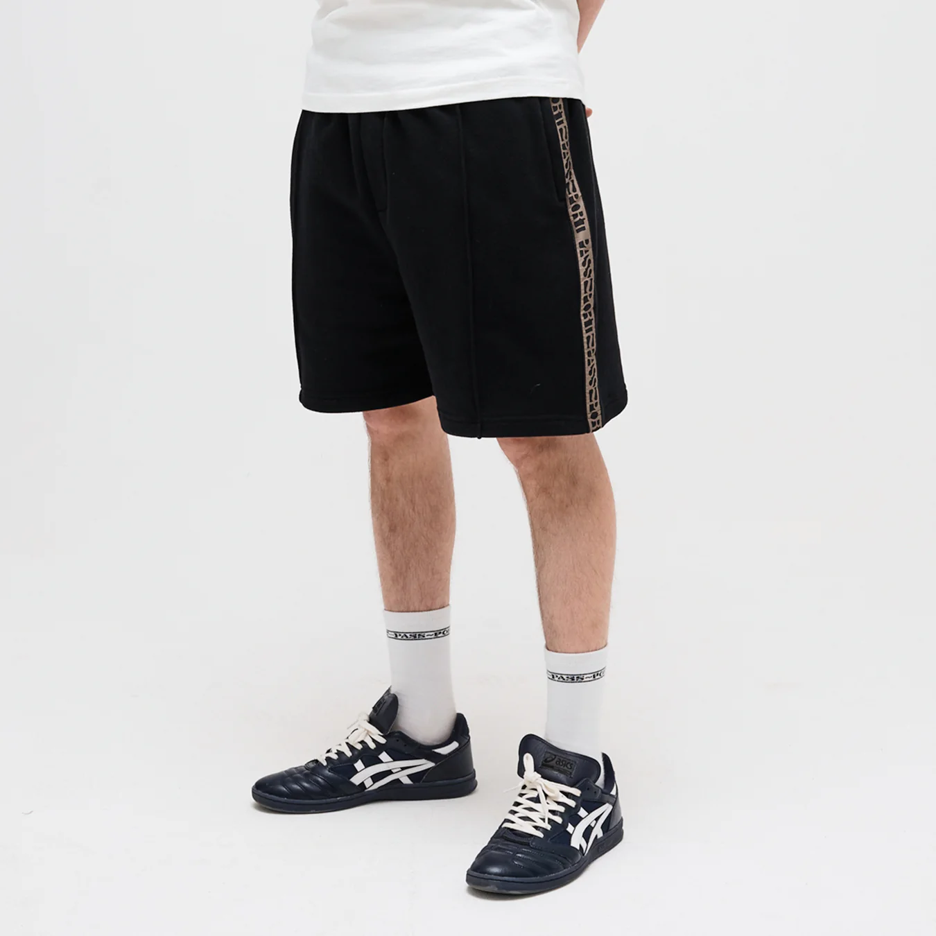 Pass~Port Rough Neg Organic Fleece Shorts - Black - Image 4