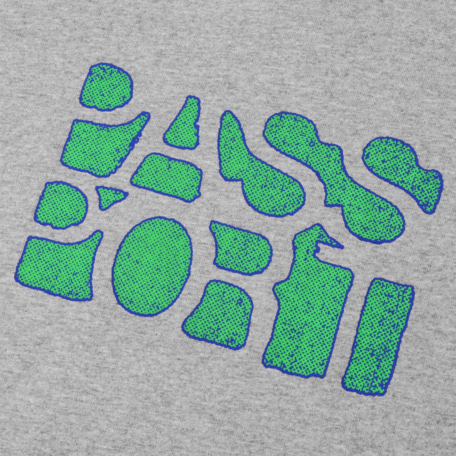 Pass~Port Rough Neg Tee - Heather Grey - Image 2